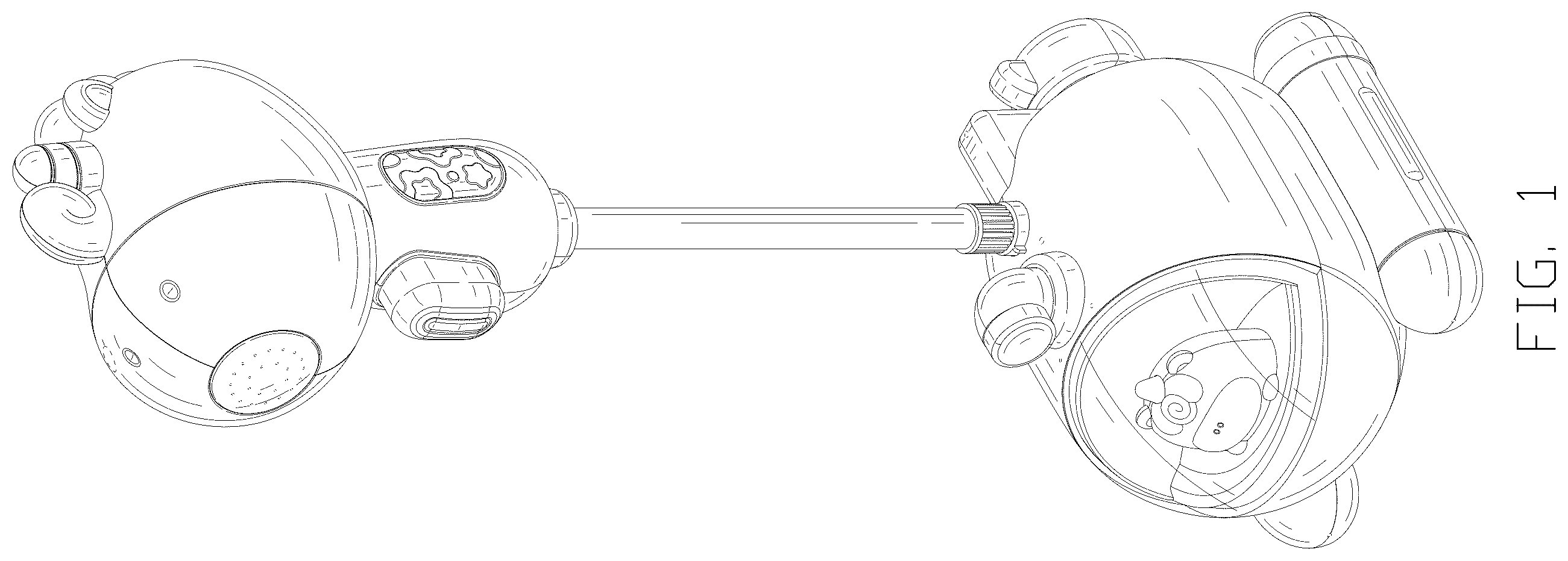Patent USD1124181 Figure 1 – Toy