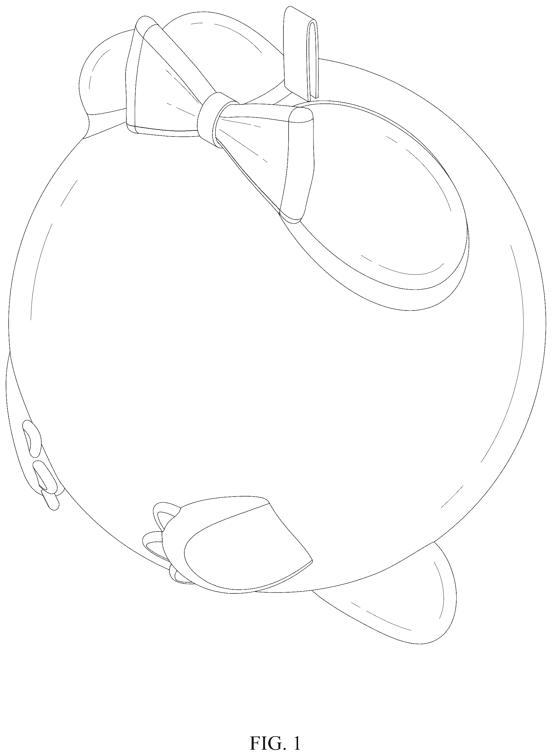 Patent USD1124184 Figure 1 – Toy