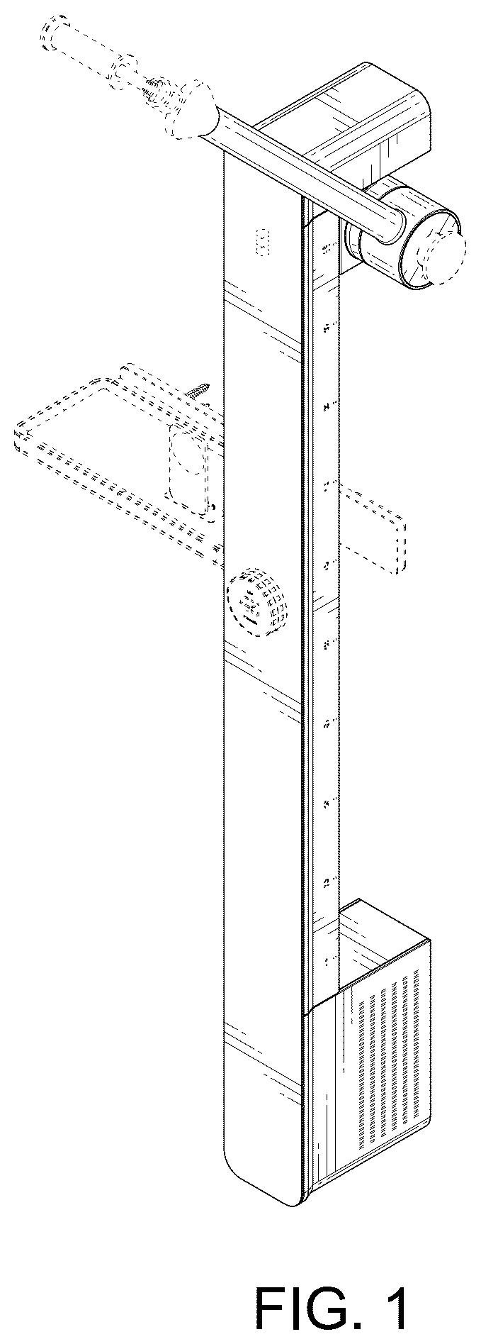 Patent USD1124188 Figure 1 – Fitness apparatus