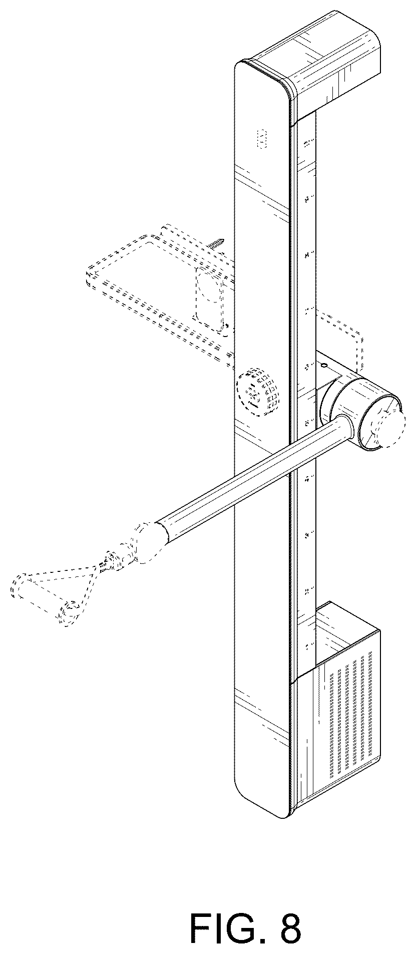 Patent USD1124188 Figure 7 – Fitness apparatus