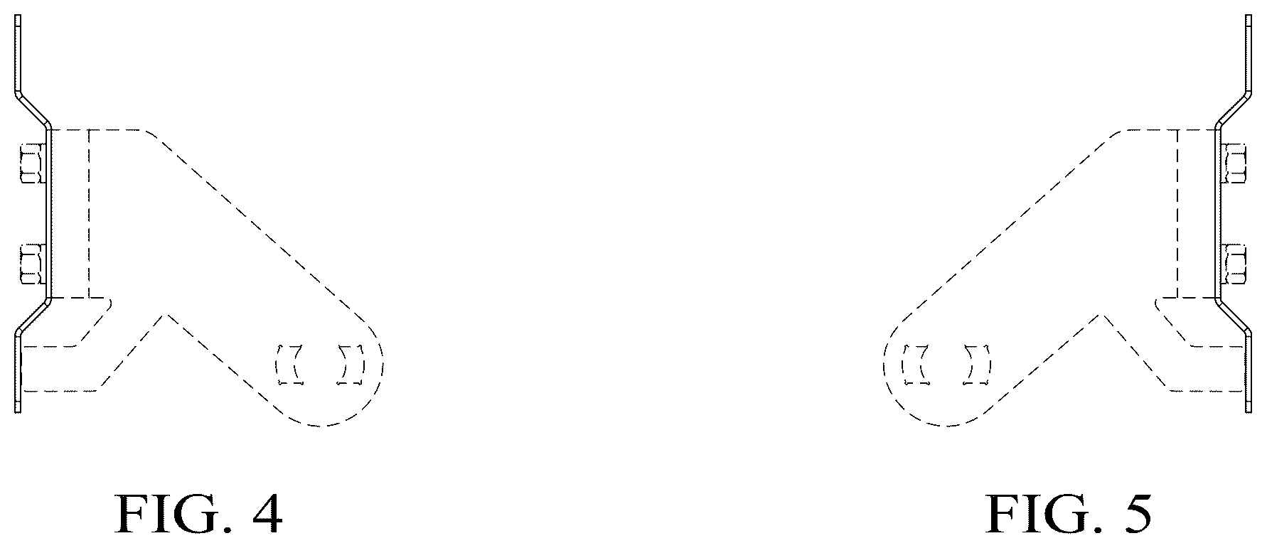 Patent USD1124192 Figure 4 – Wall mounted pull up bar