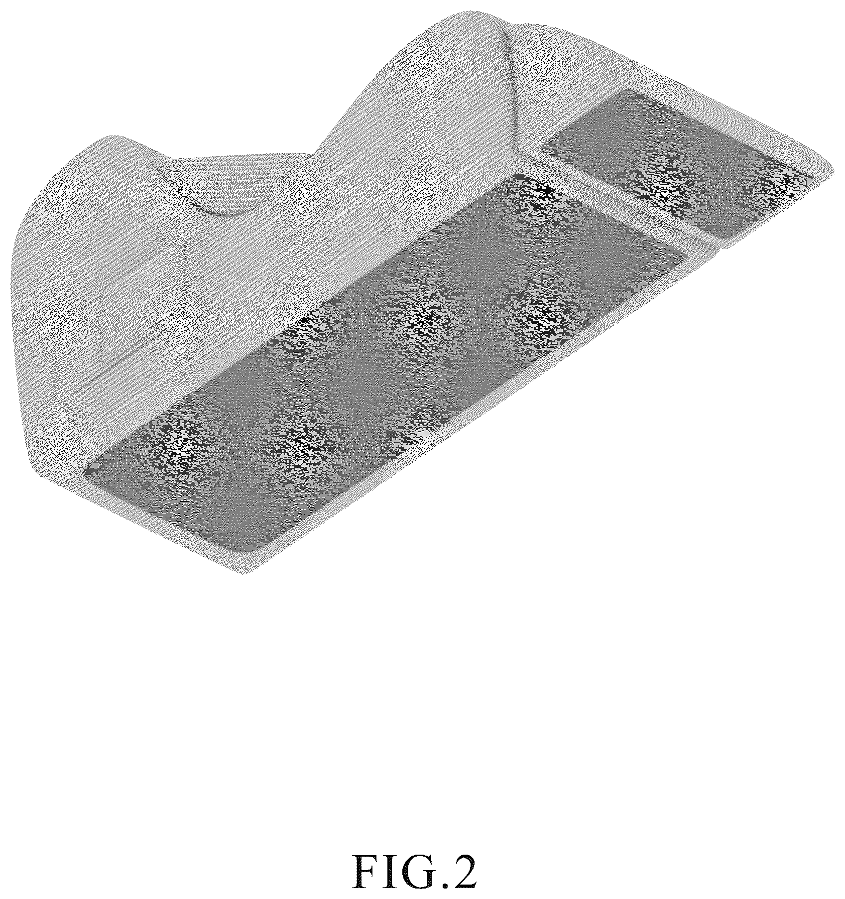 Patent USD1124194 Figure 2 – Chaise lounge for yoga