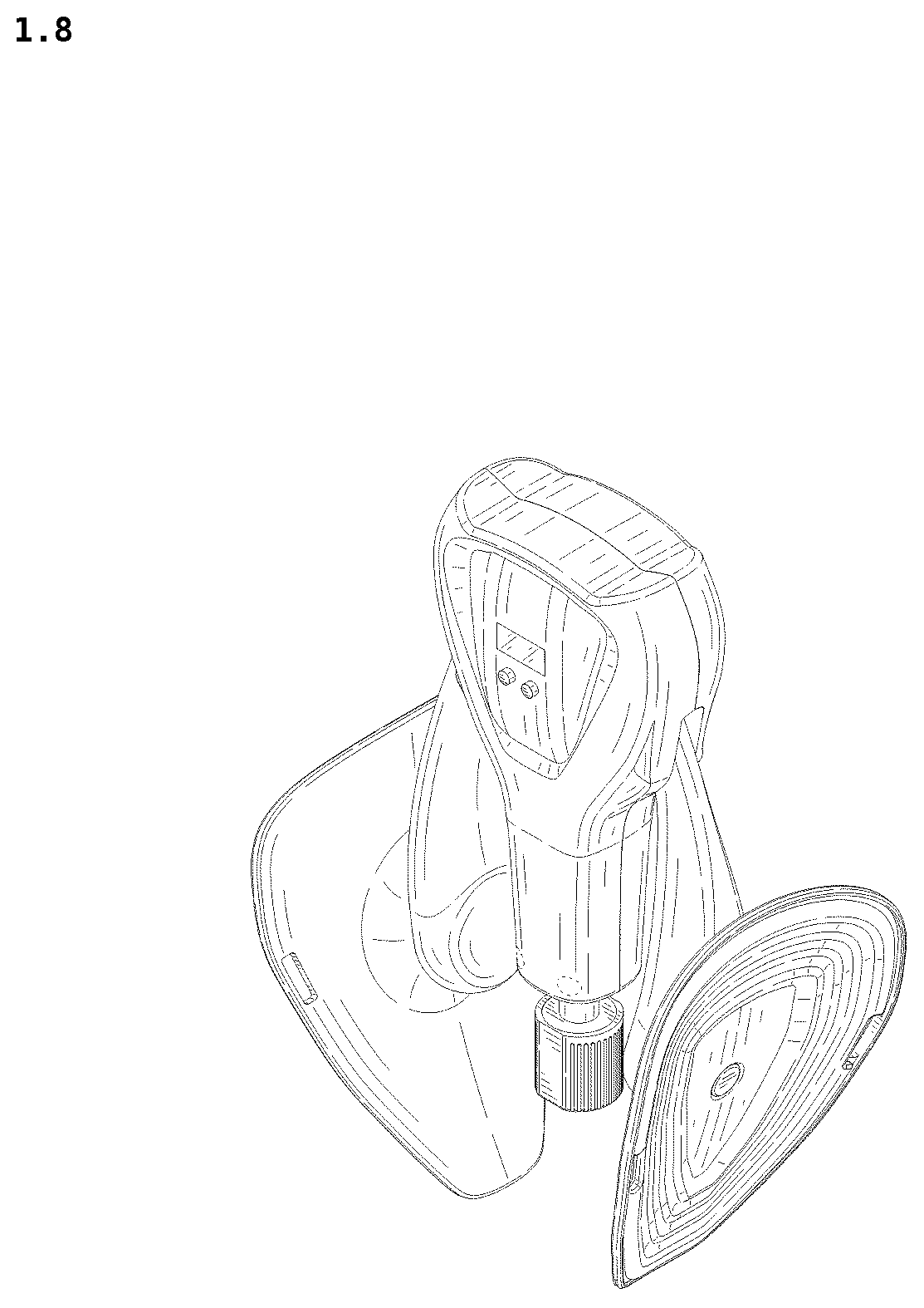Patent USD1124196 Figure 8 – Apparatus for developing muscles