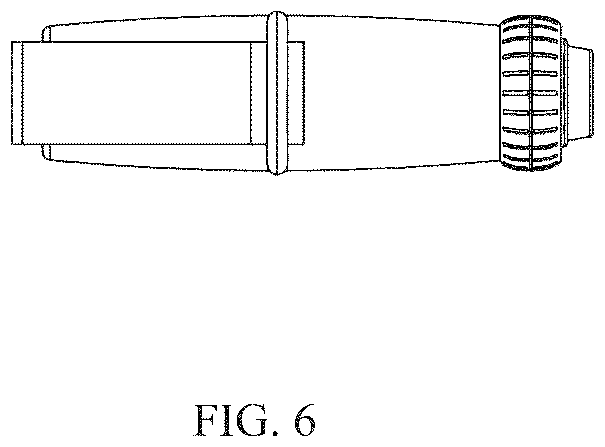 Patent USD1124197 Figure 6 – Handle for exercise machines