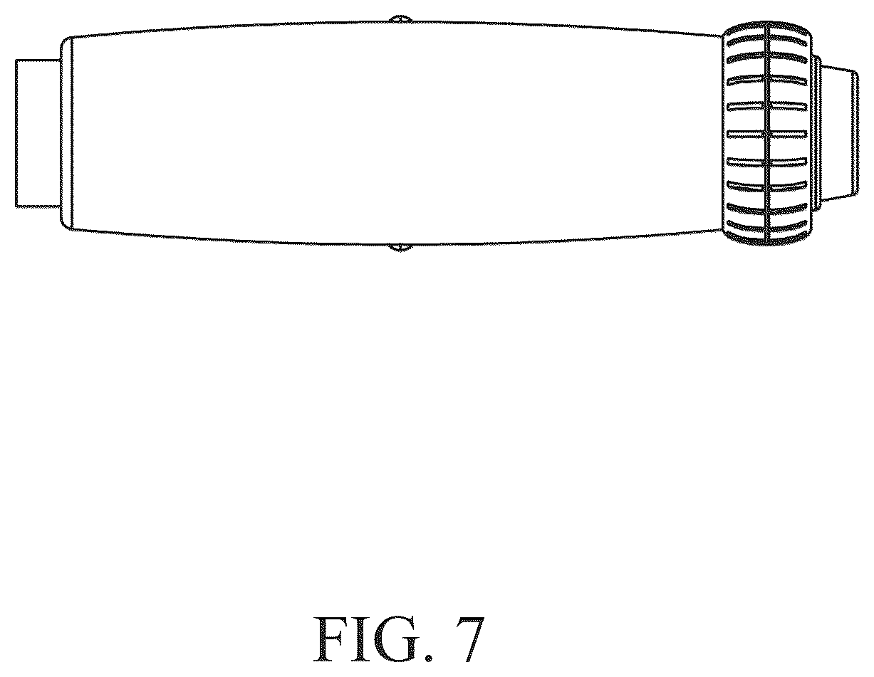 Patent USD1124197 Figure 7 – Handle for exercise machines