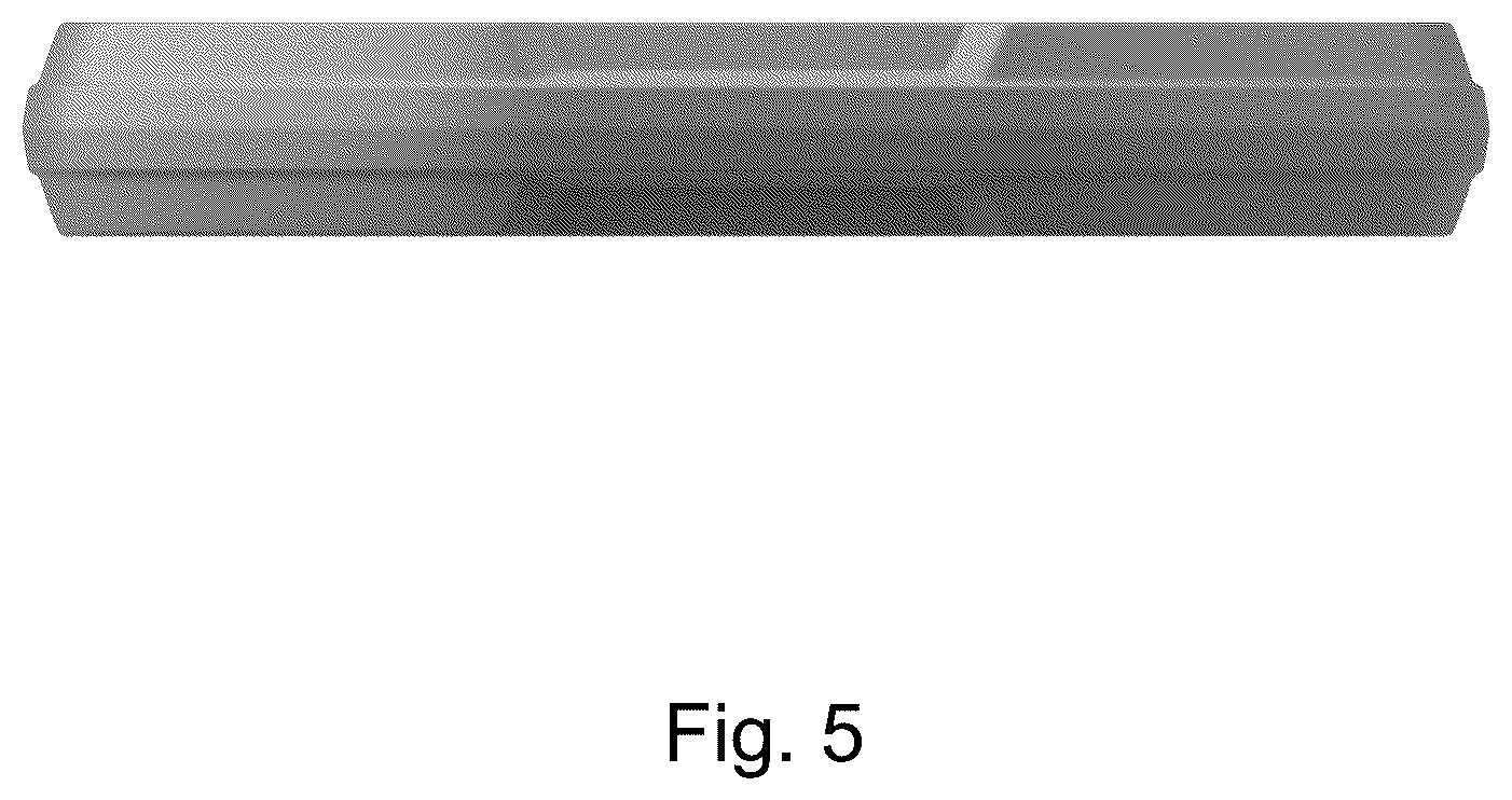 Patent USD1124204 Figure 5 – Racket