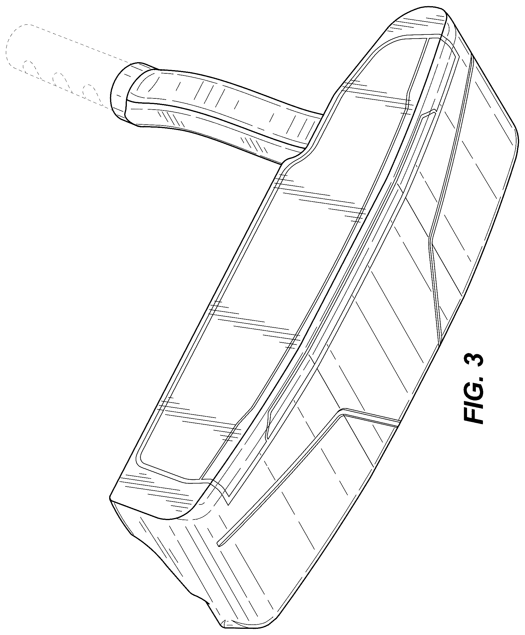Patent USD1124206 Figure 3 – Golf club head