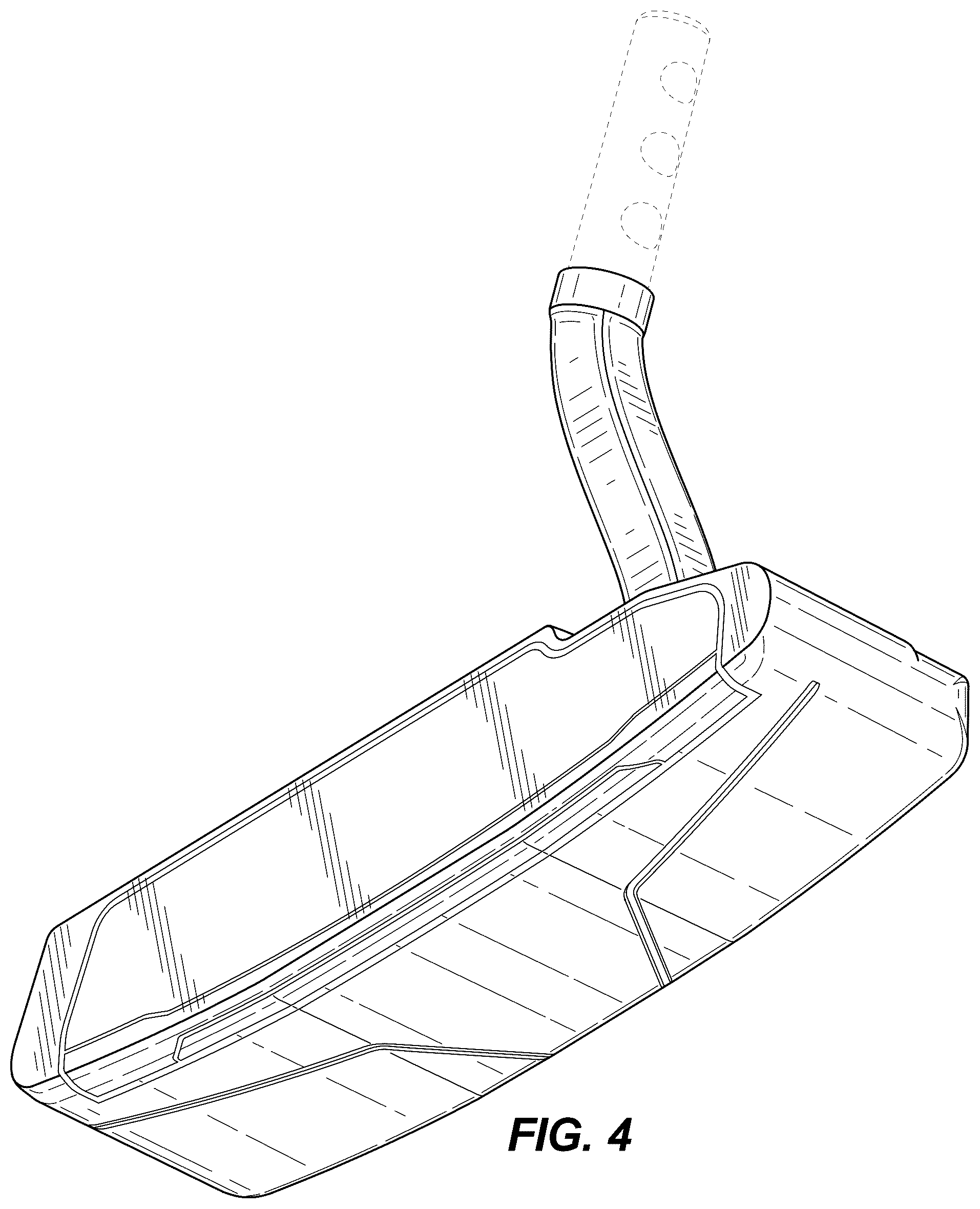 Patent USD1124206 Figure 4 – Golf club head