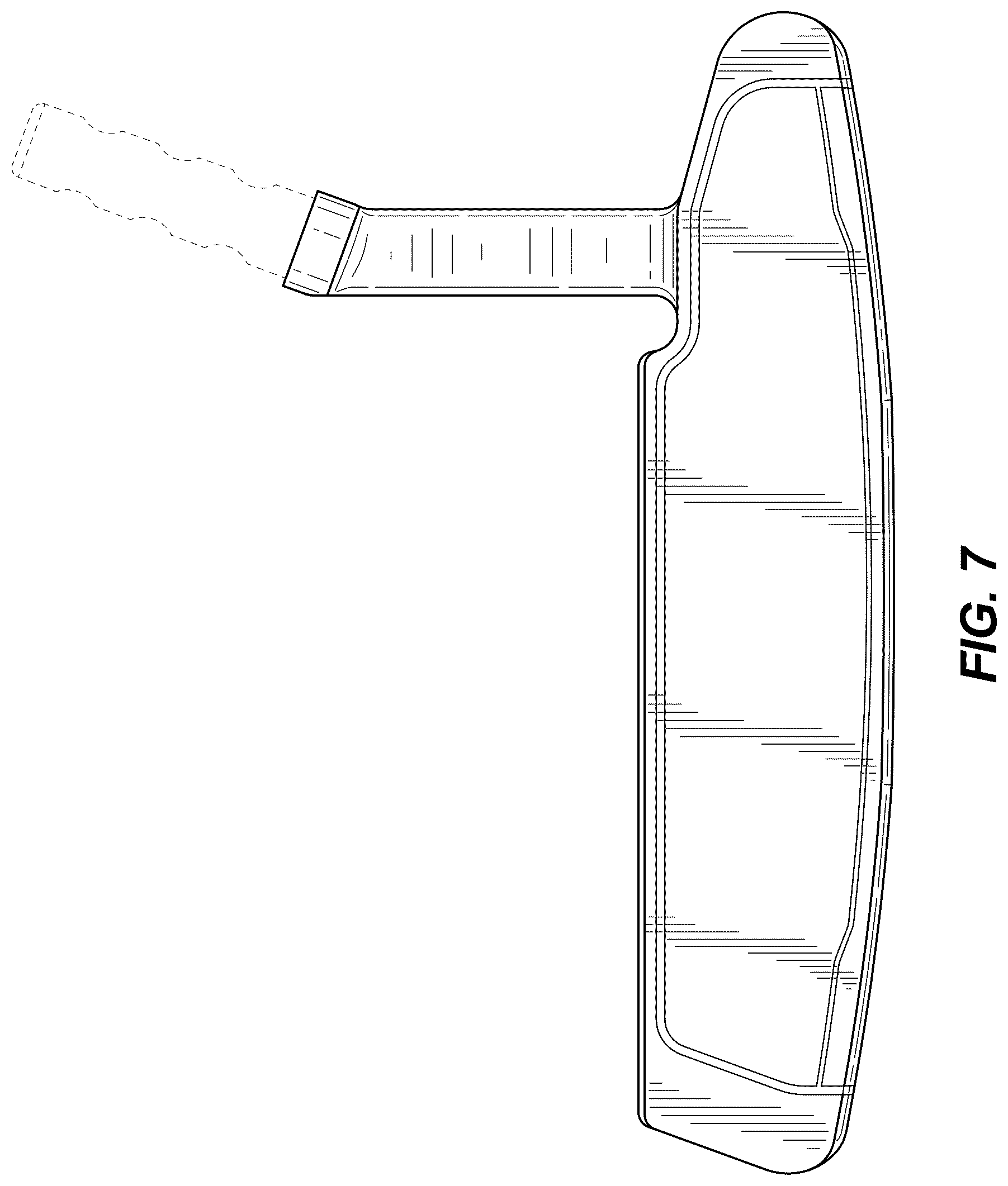 Patent USD1124206 Figure 6 – Golf club head