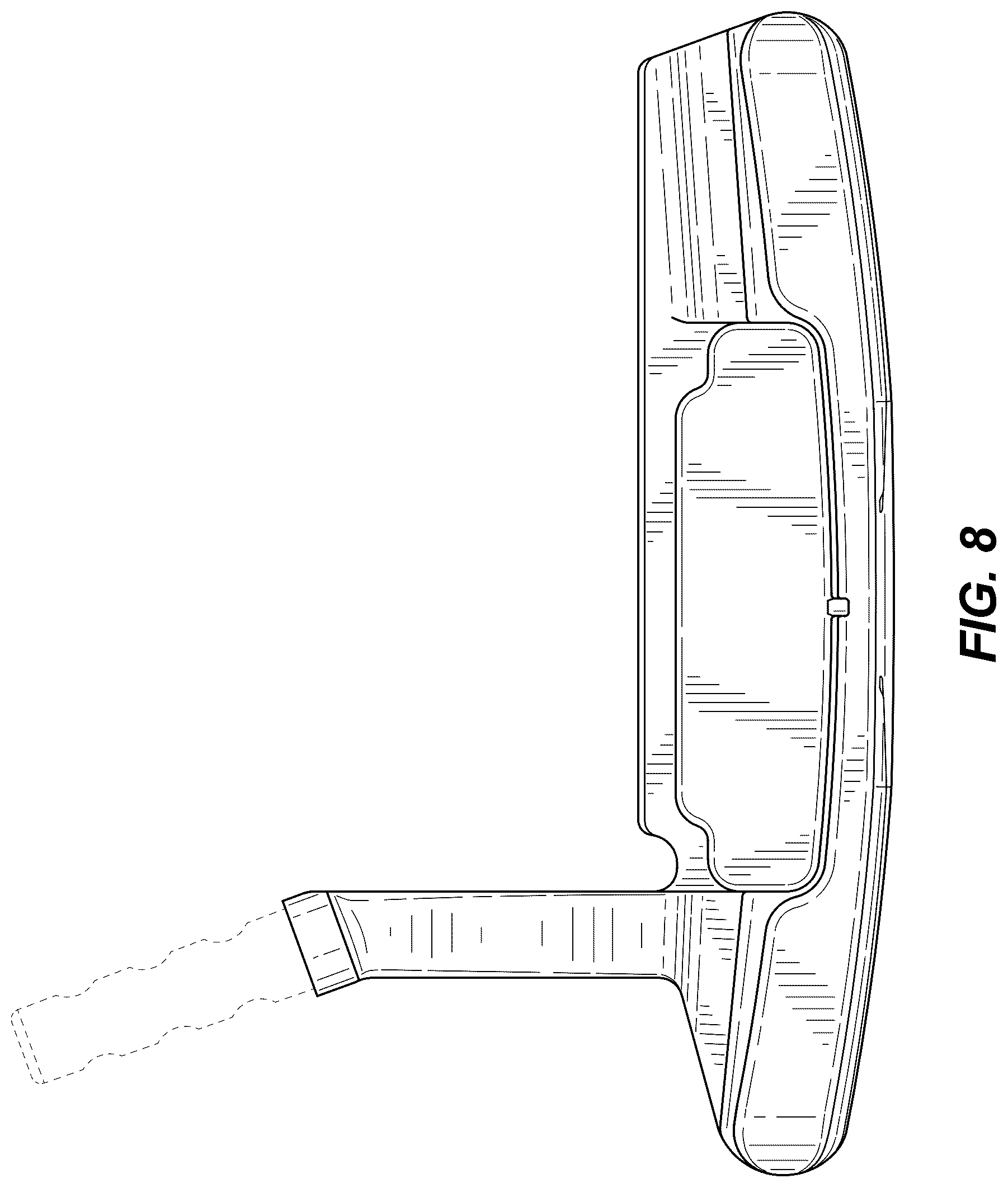 Patent USD1124206 Figure 7 – Golf club head