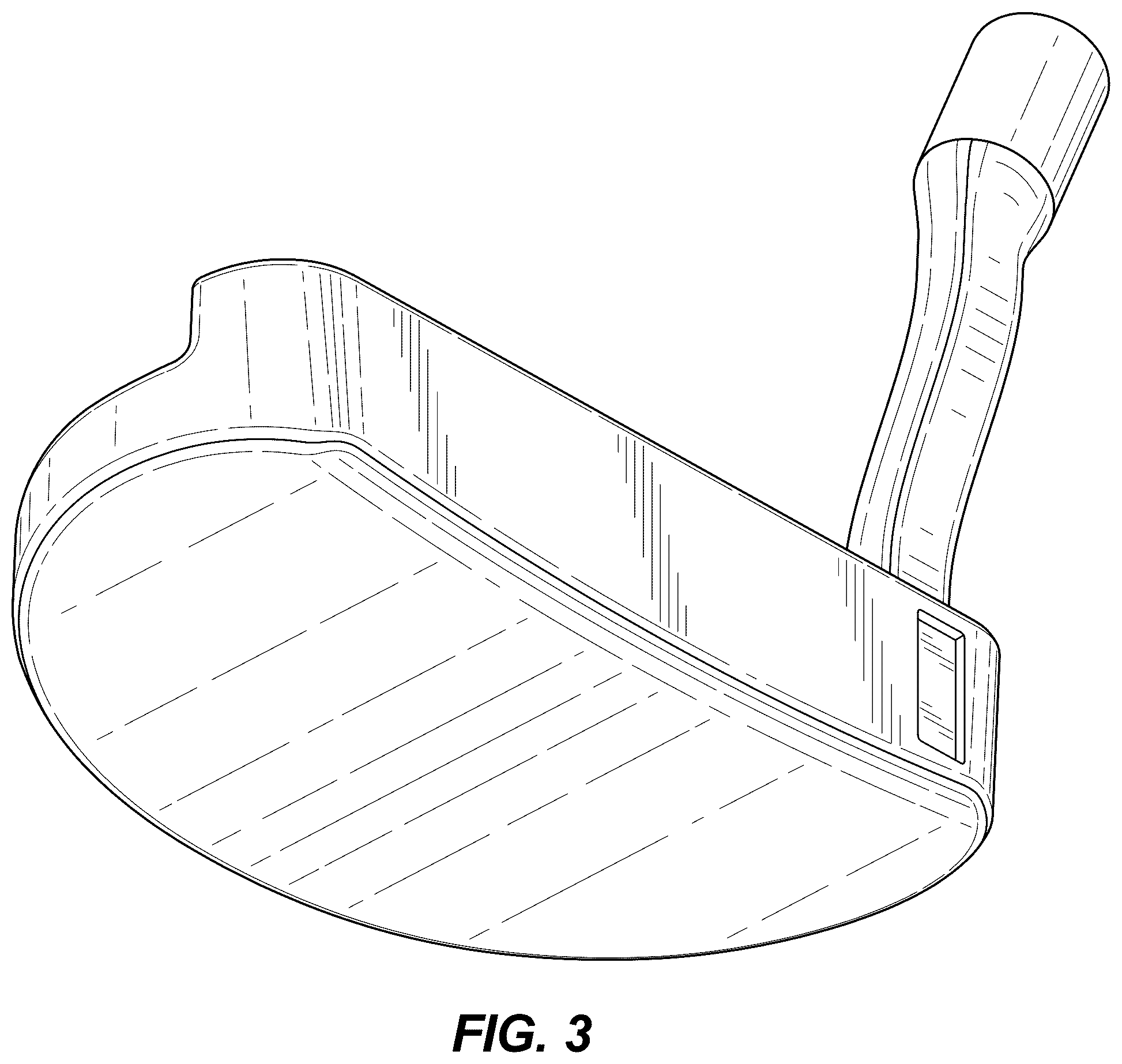 Patent USD1124207 Figure 3 – Golf club head