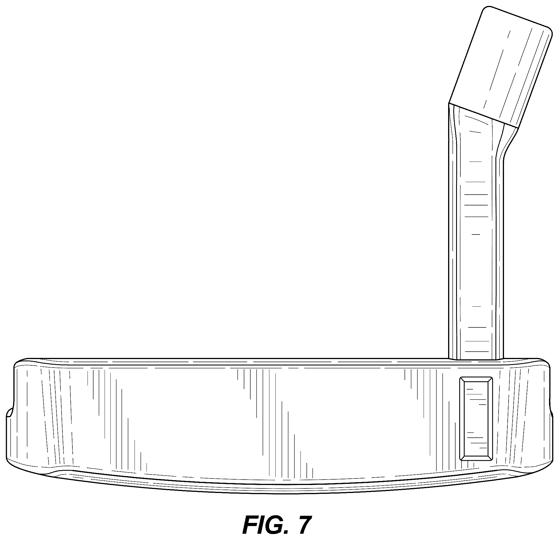 Patent USD1124207 Figure 7 – Golf club head