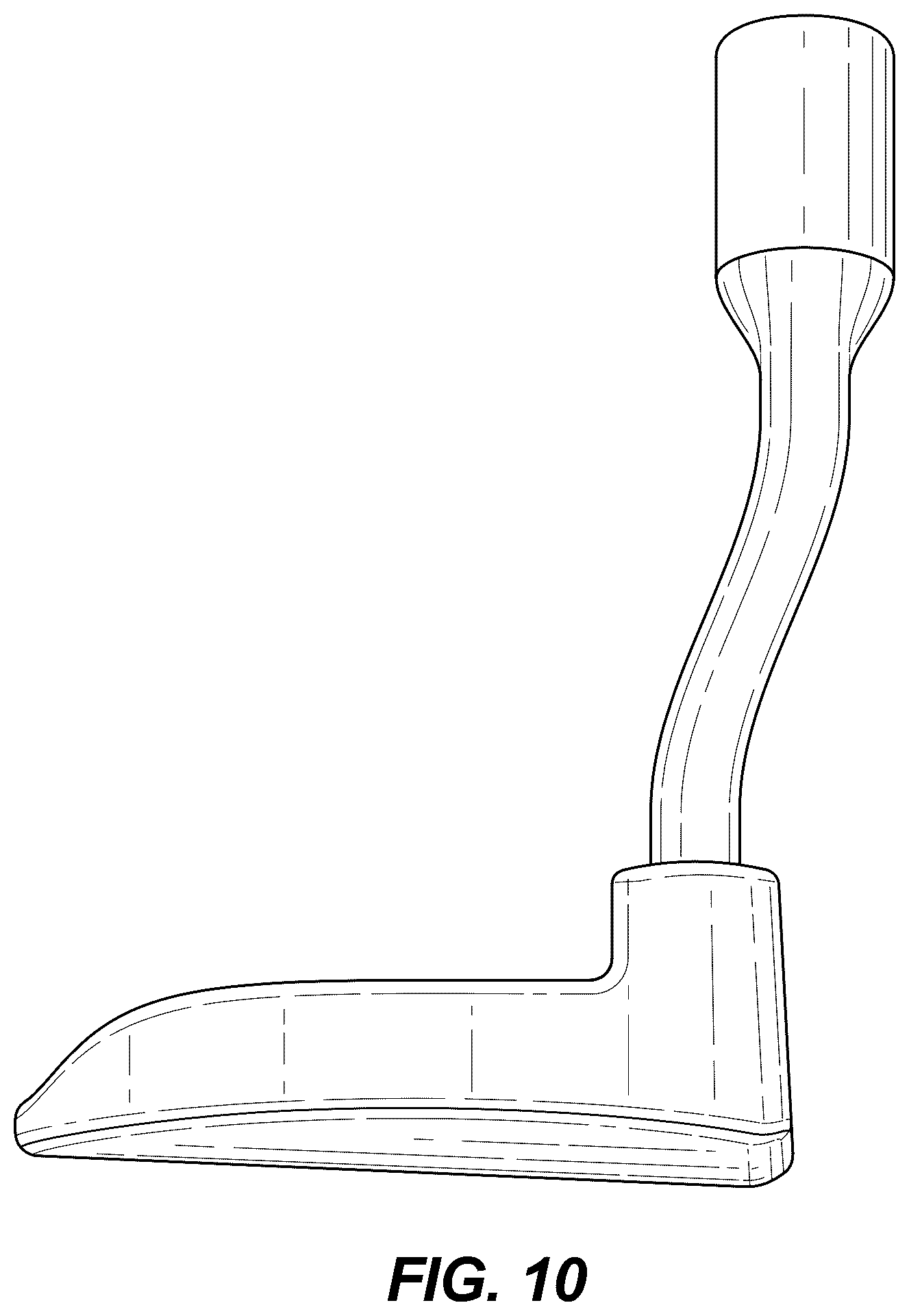 Patent USD1124207 Figure 10 – Golf club head