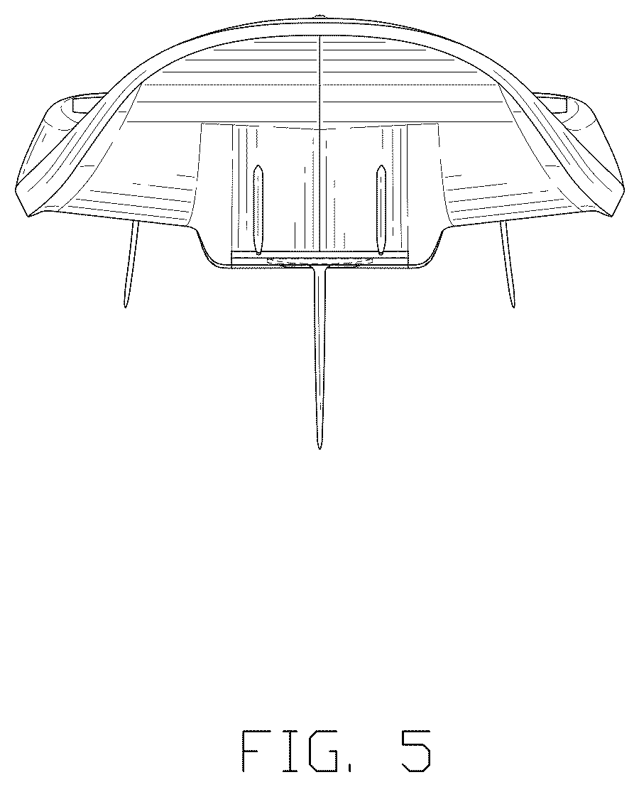 Patent USD1124211 Figure 5 – Electric surfboard