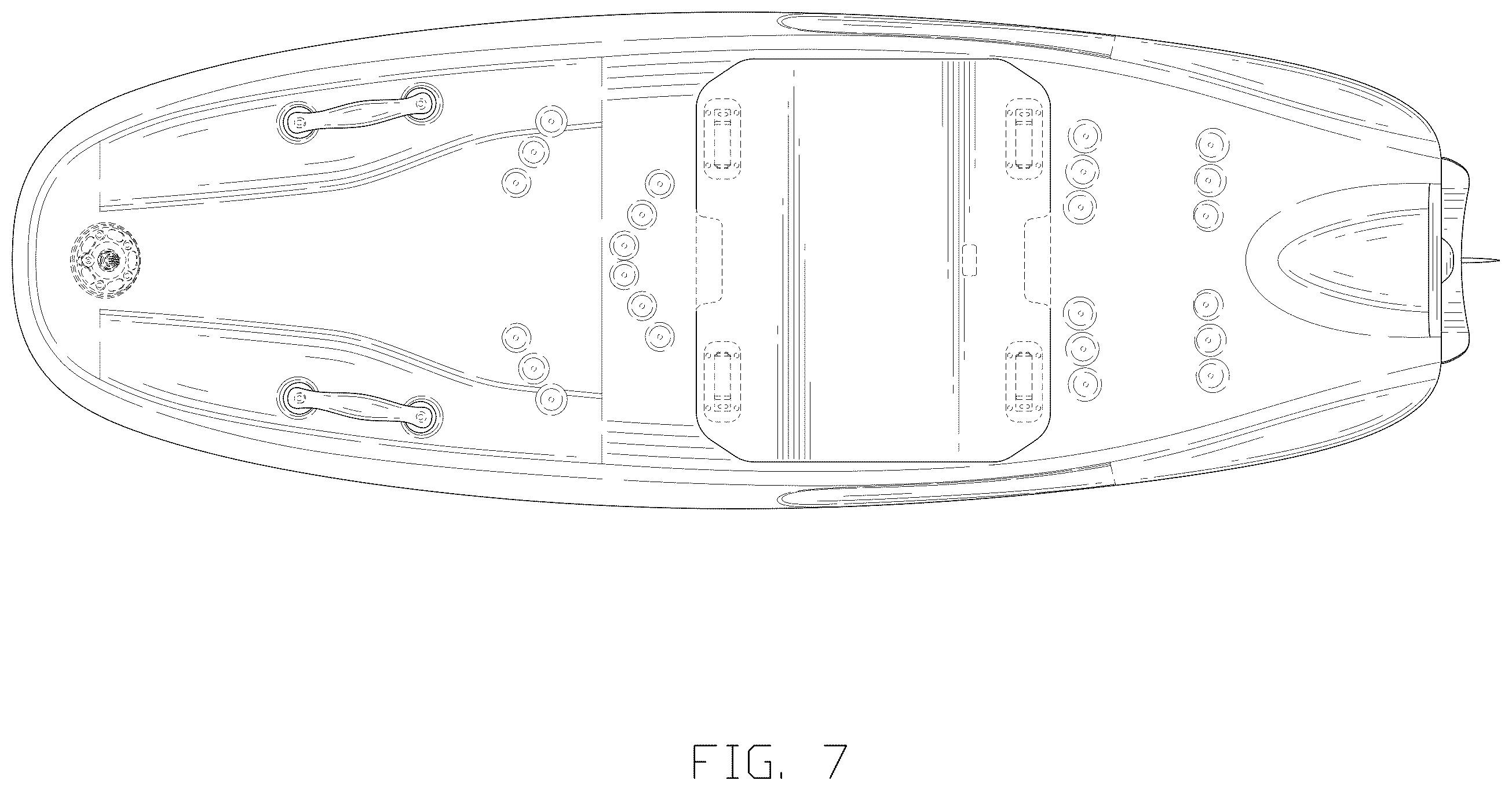 Patent USD1124211 Figure 7 – Electric surfboard