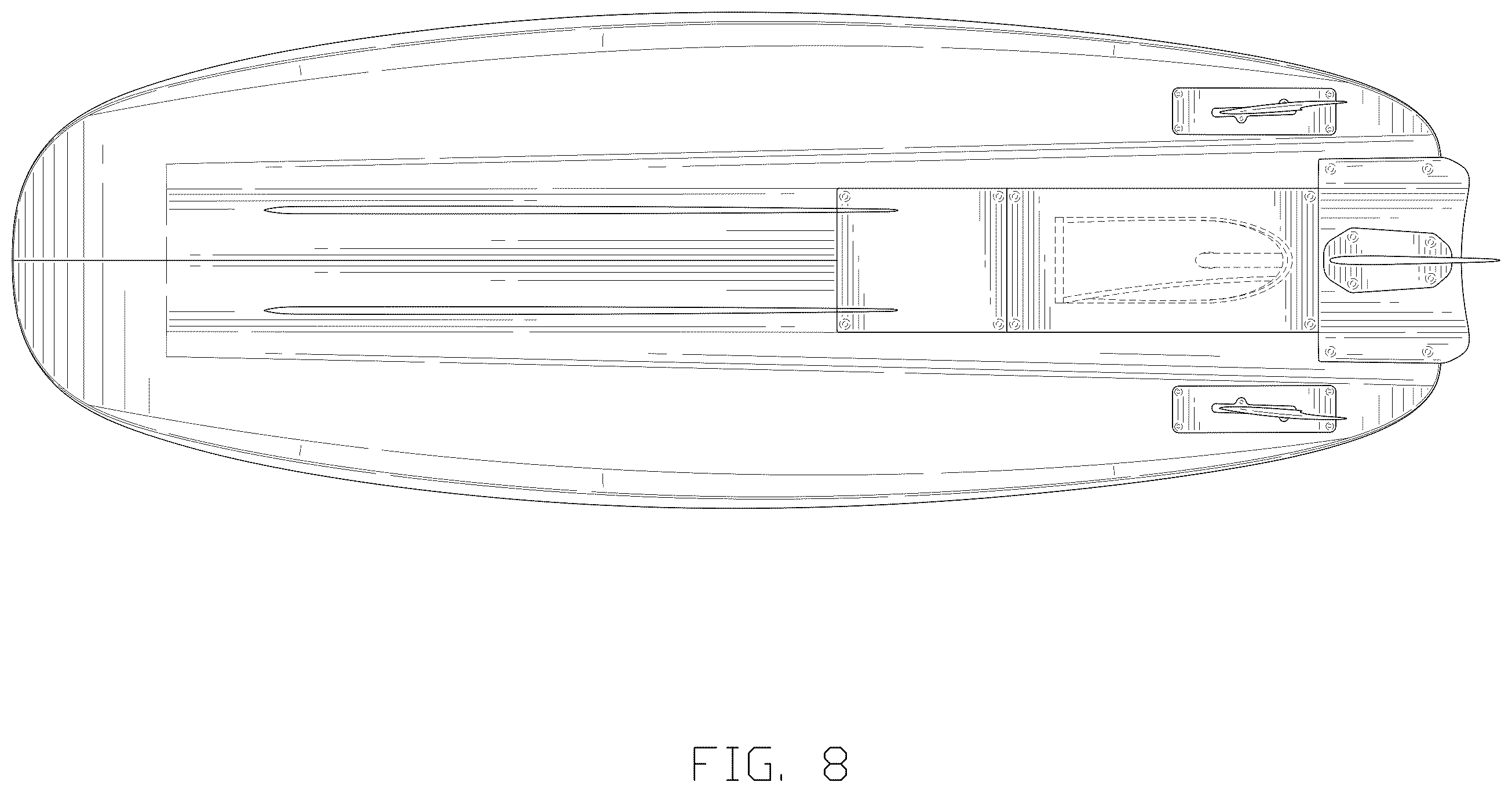 Patent USD1124211 Figure 8 – Electric surfboard