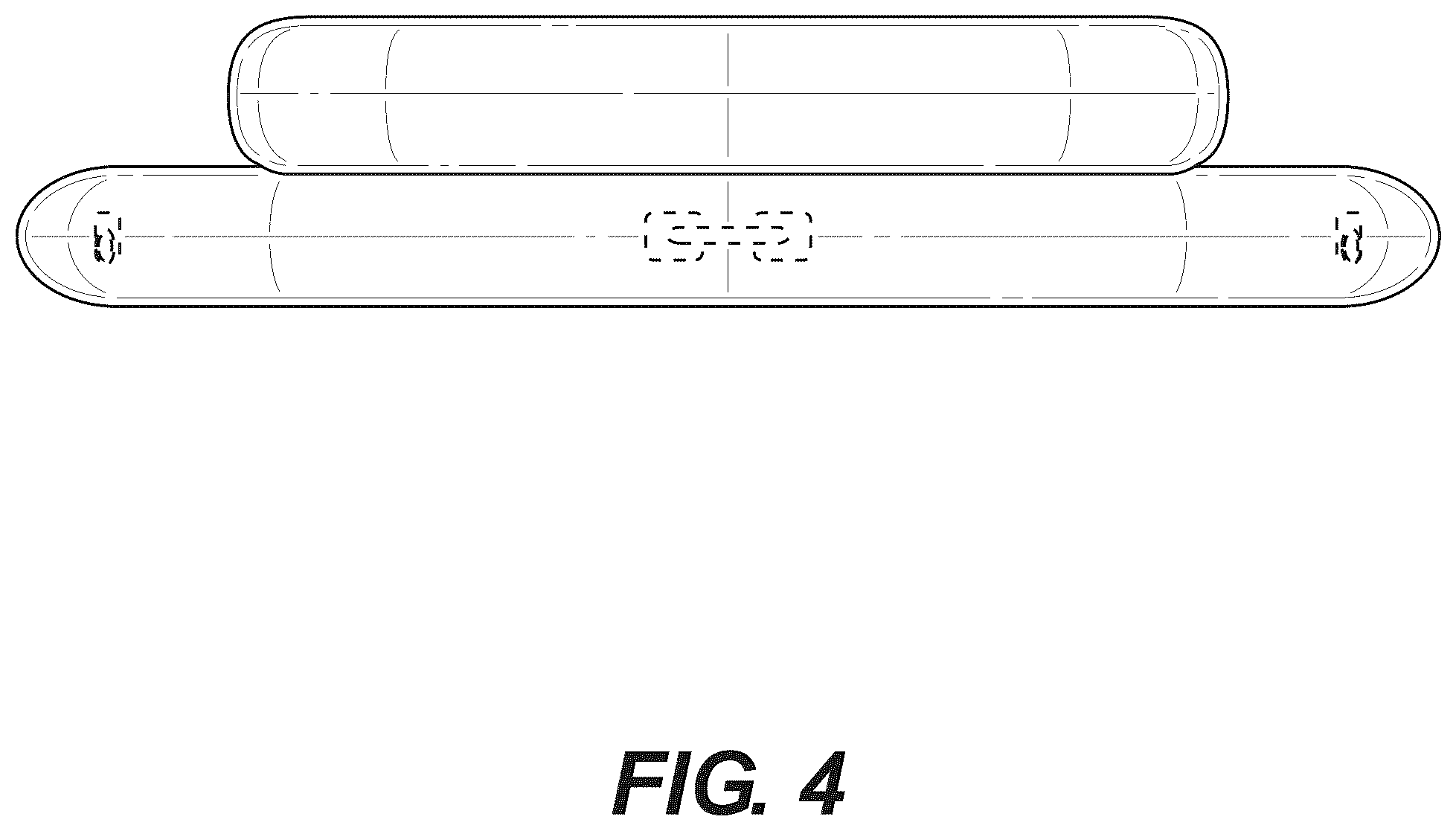 Patent USD1124214 Figure 4 – Inflatable device