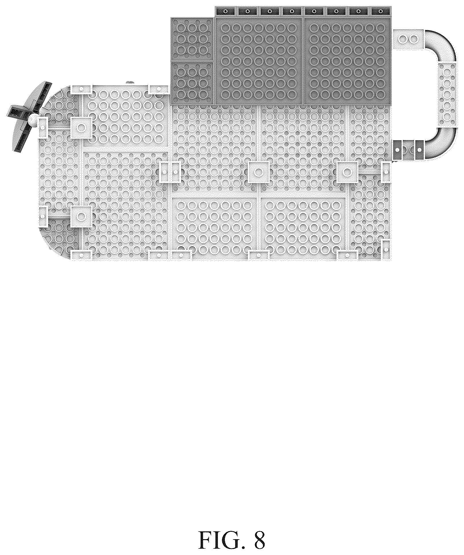 Patent USD1124215 Figure 8 – Building block toy