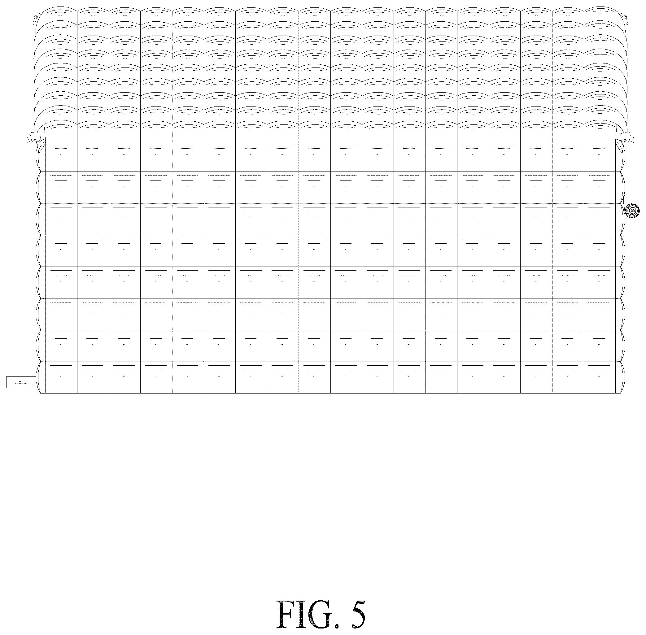 Patent USD1124216 Figure 5 – Inflatable cube tent