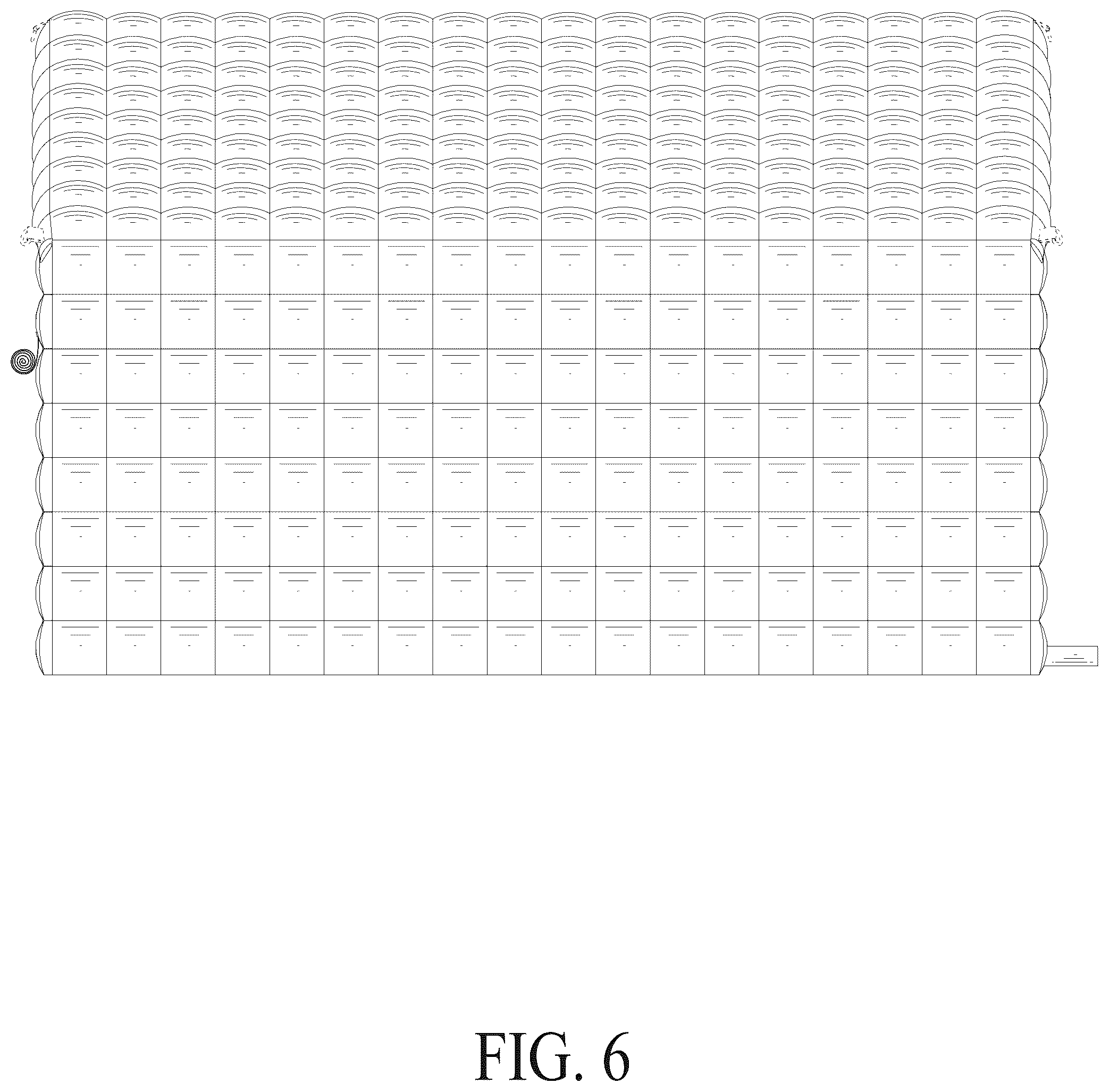 Patent USD1124216 Figure 6 – Inflatable cube tent