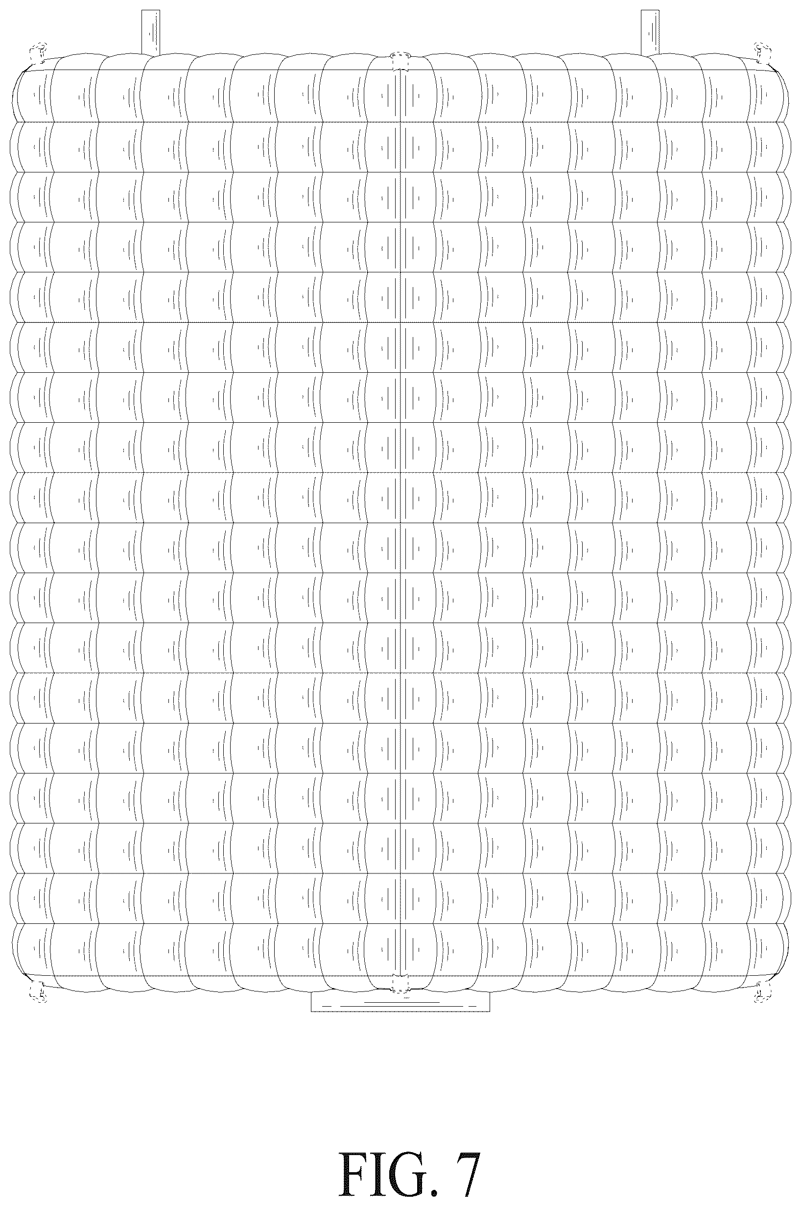 Patent USD1124216 Figure 7 – Inflatable cube tent