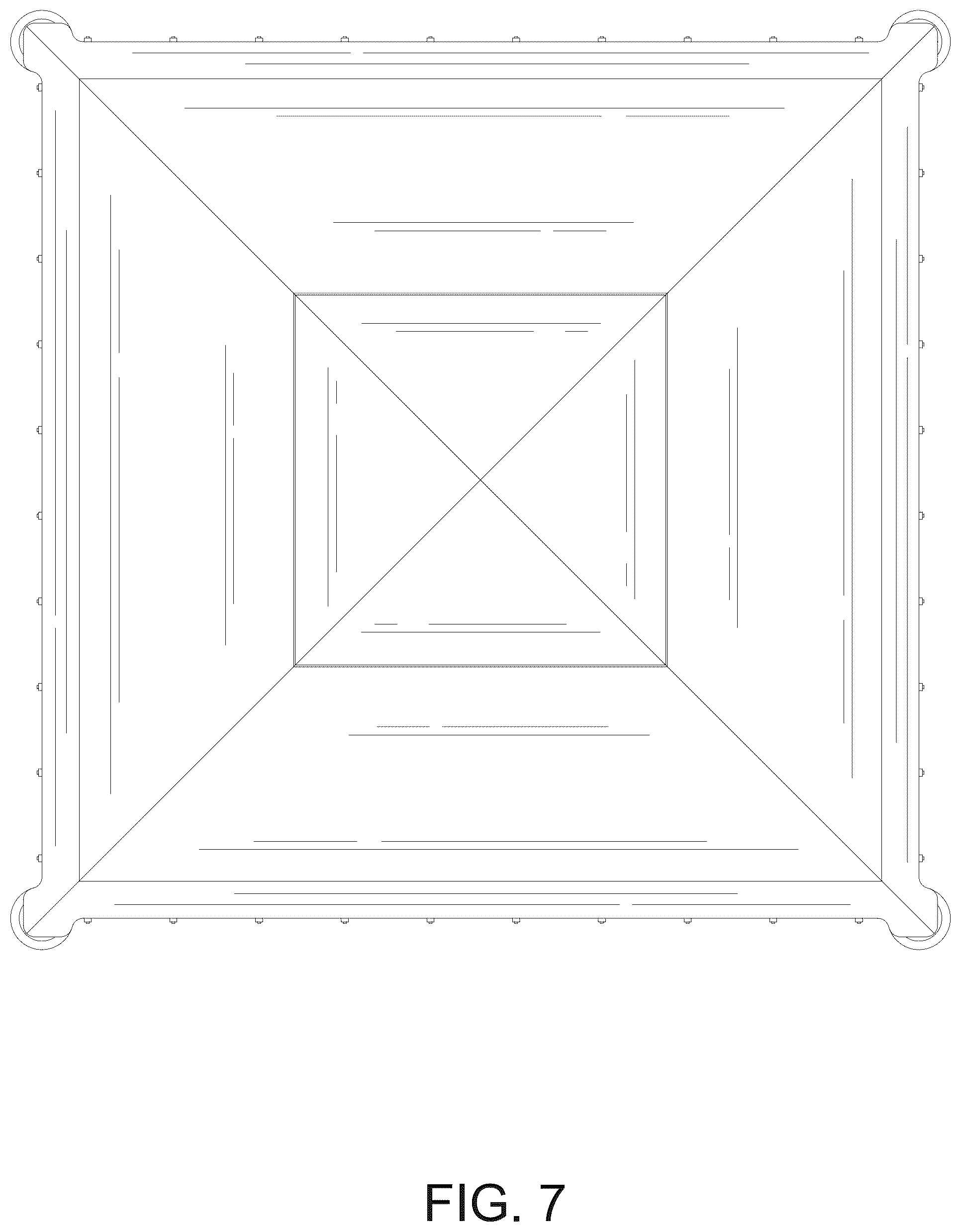 Patent USD1124217 Figure 7 – Tent mosquito net