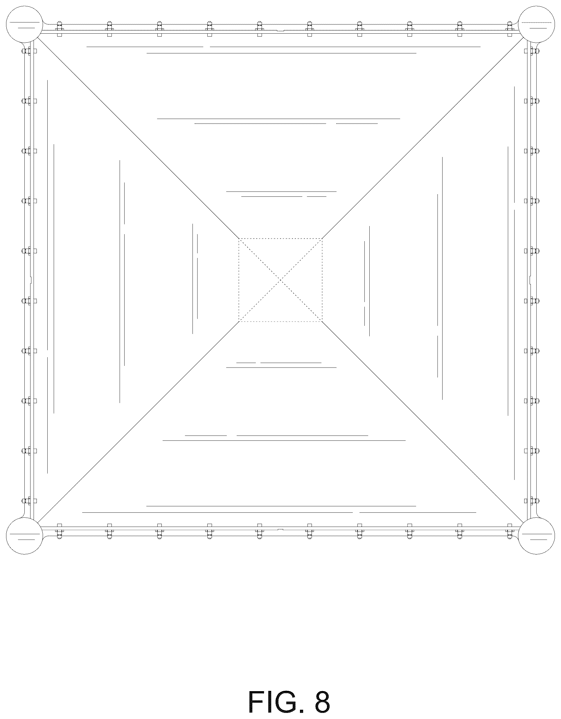Patent USD1124217 Figure 8 – Tent mosquito net