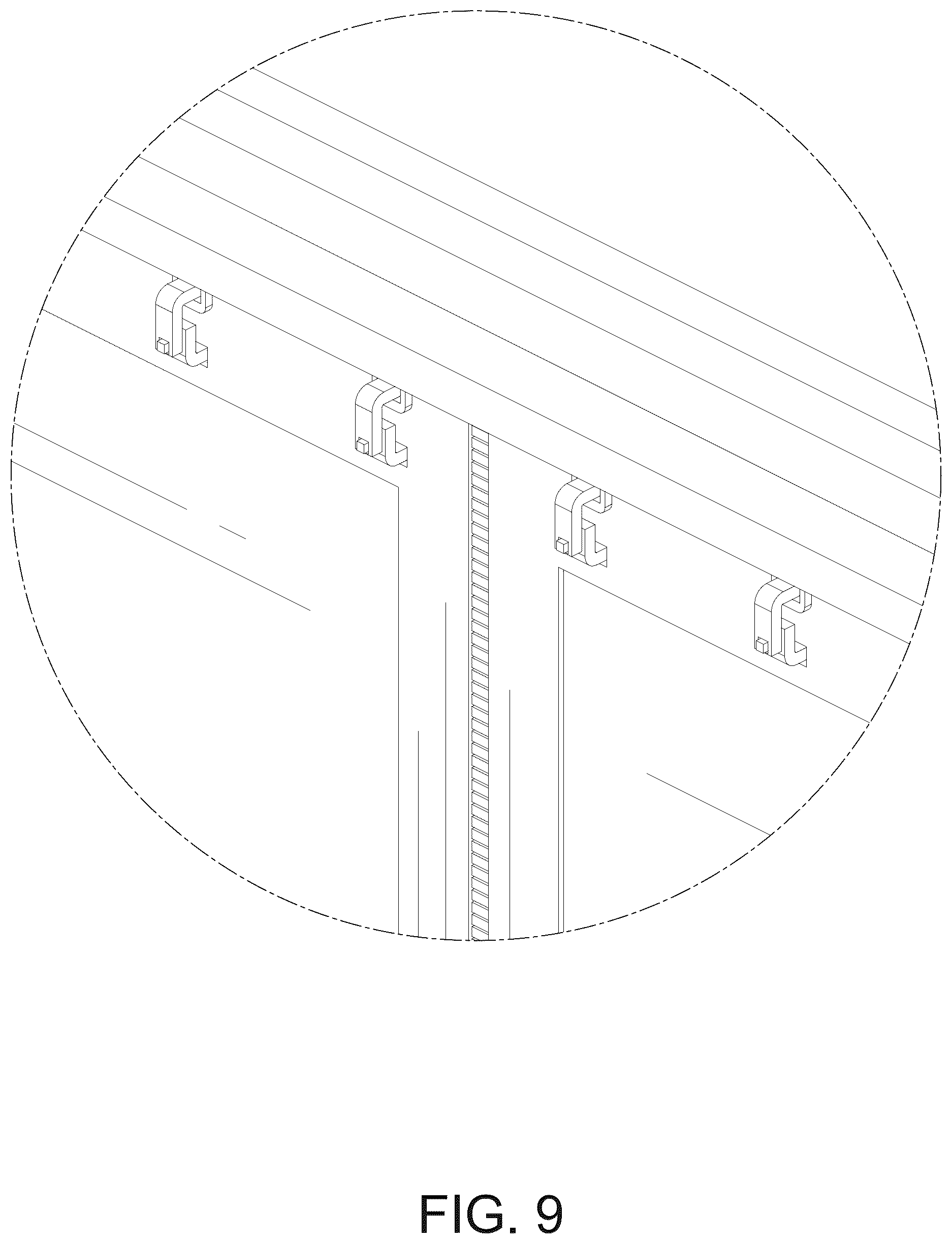 Patent USD1124217 Figure 9 – Tent mosquito net
