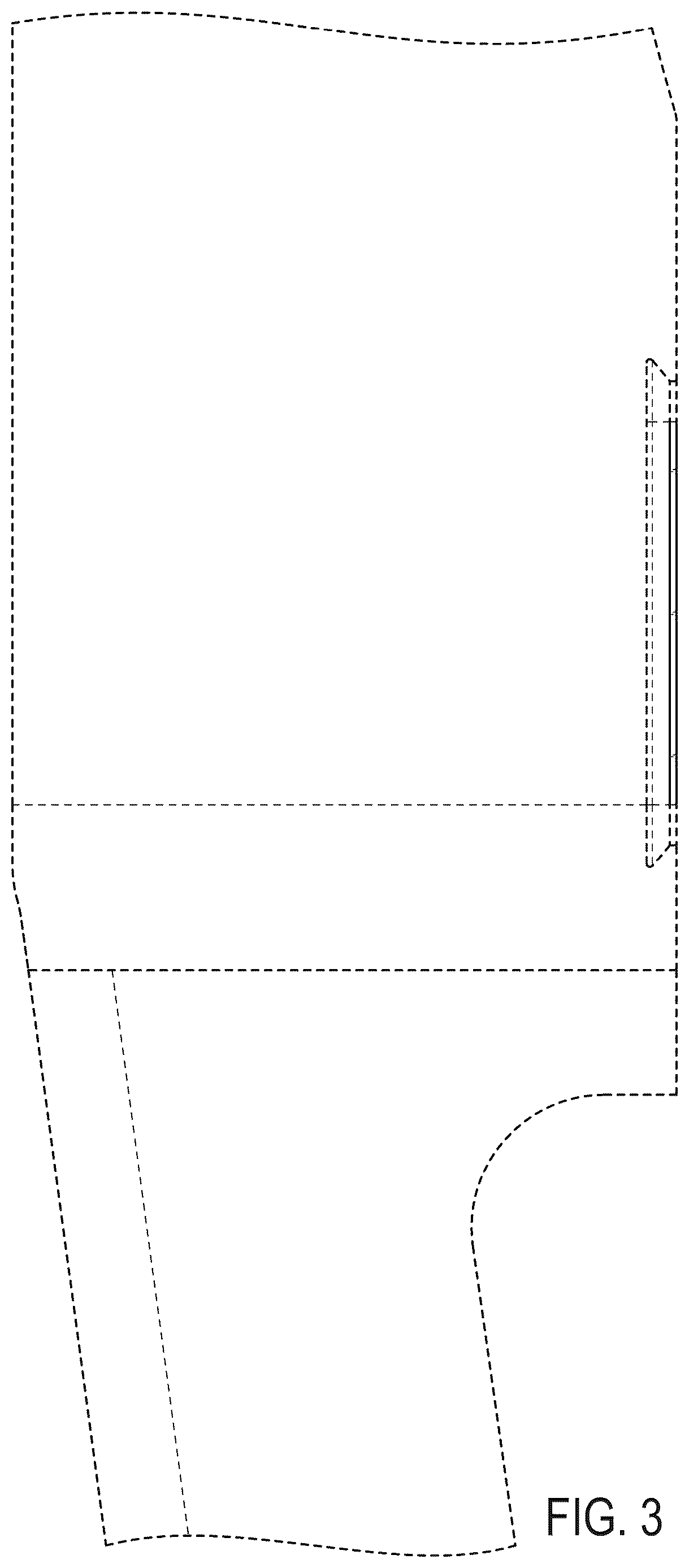 Patent USD1124219 Figure 3 – Archery bow riser portion