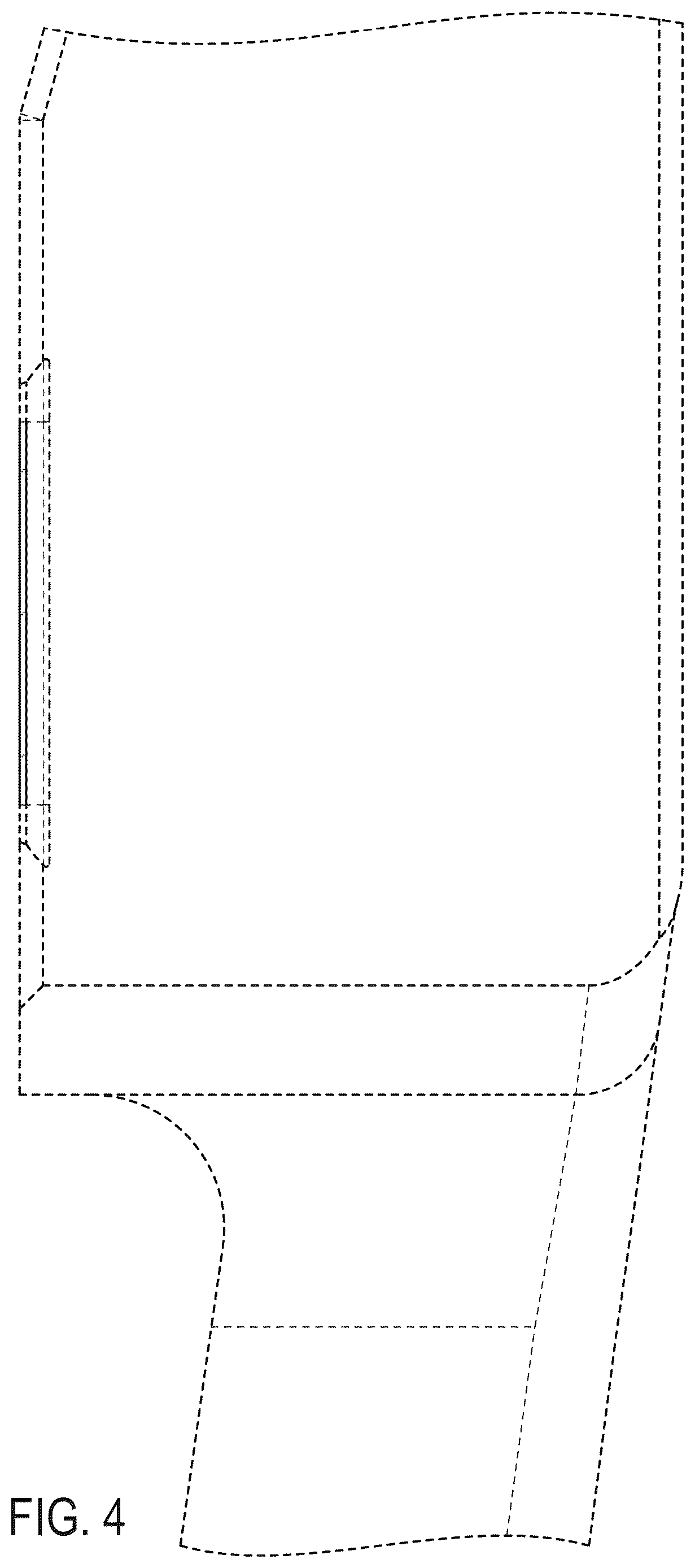 Patent USD1124219 Figure 4 – Archery bow riser portion