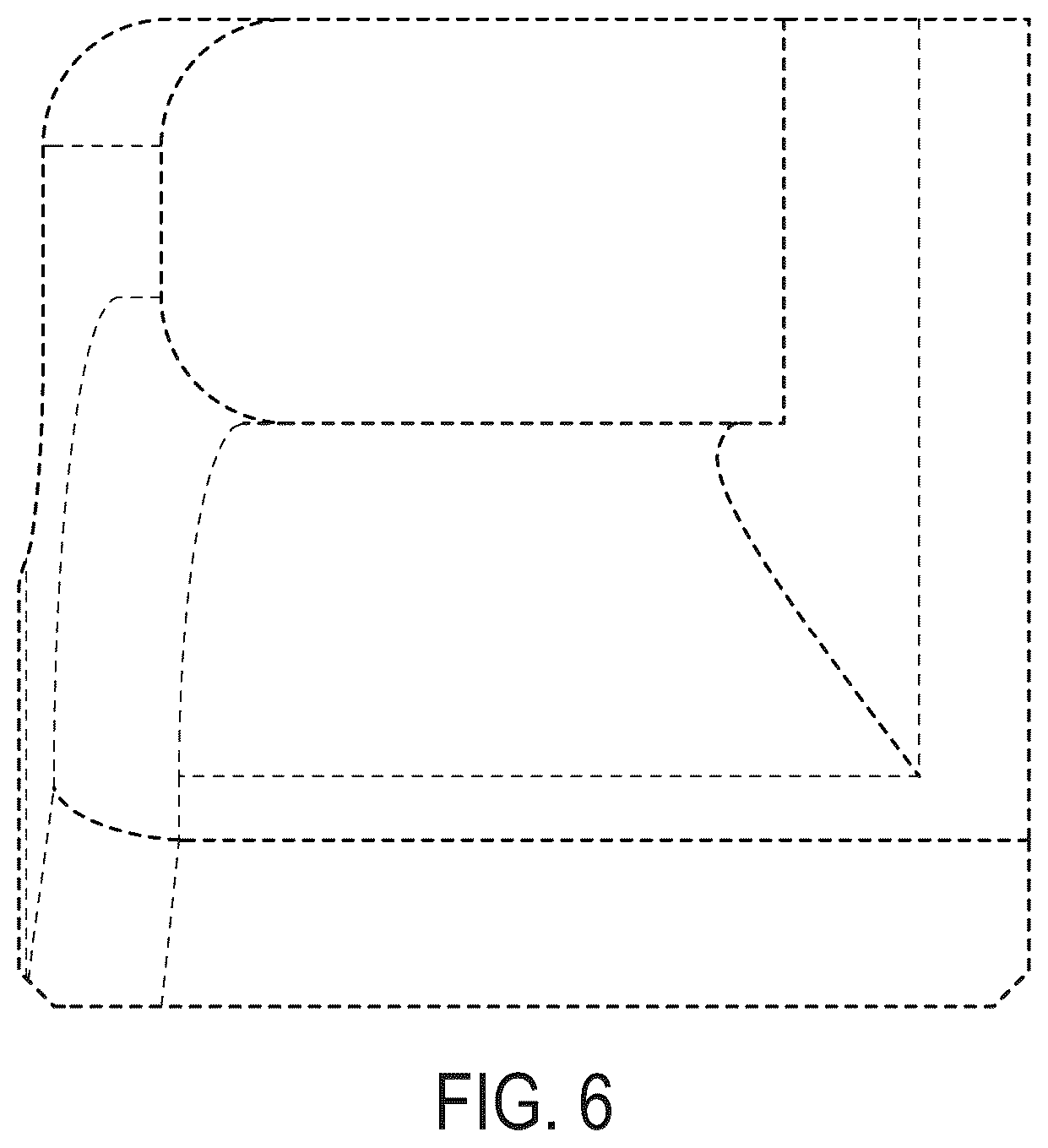 Patent USD1124219 Figure 6 – Archery bow riser portion