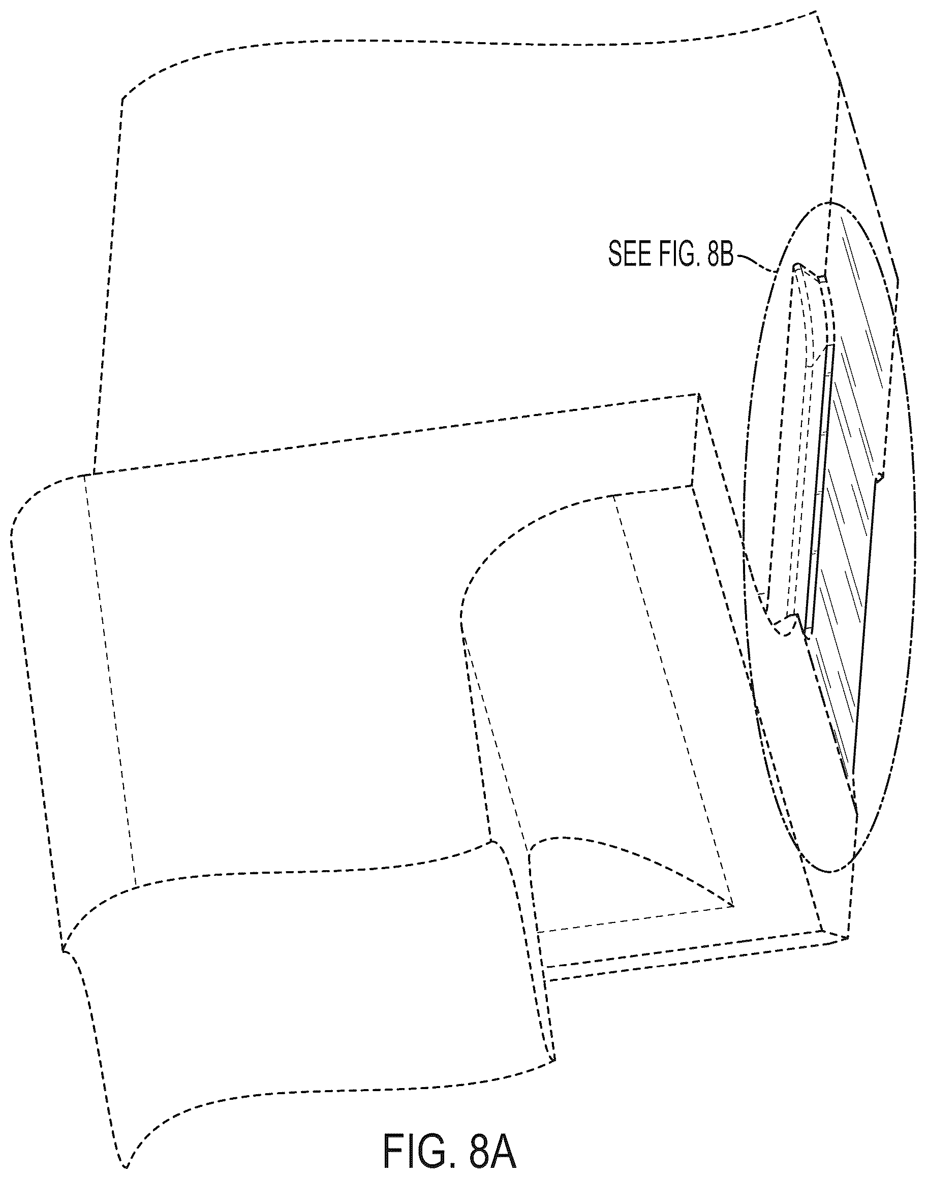 Patent USD1124219 Figure 8 – Archery bow riser portion