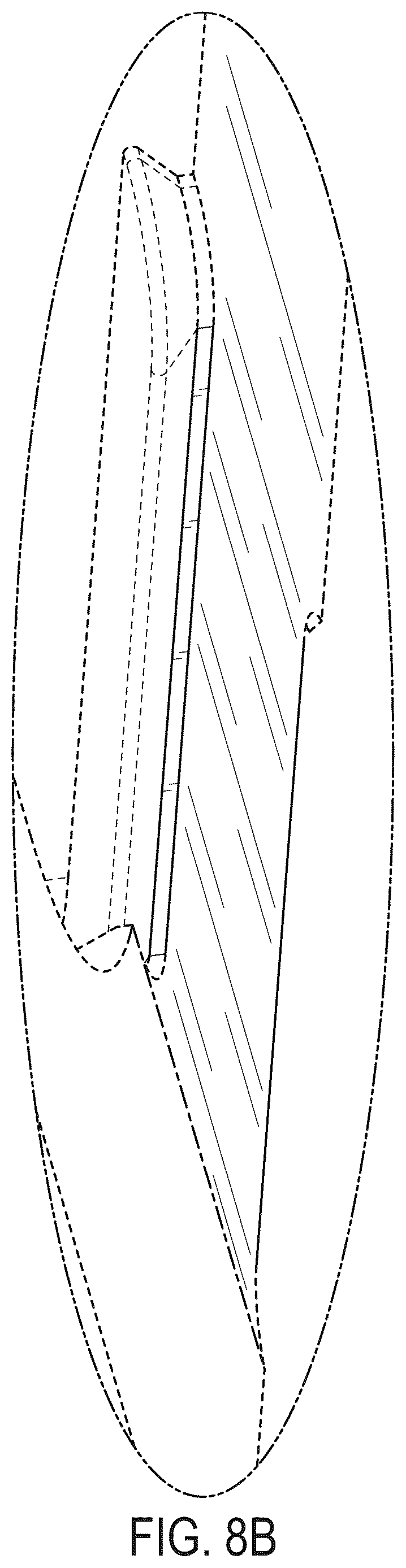 Patent USD1124219 Figure 9 – Archery bow riser portion