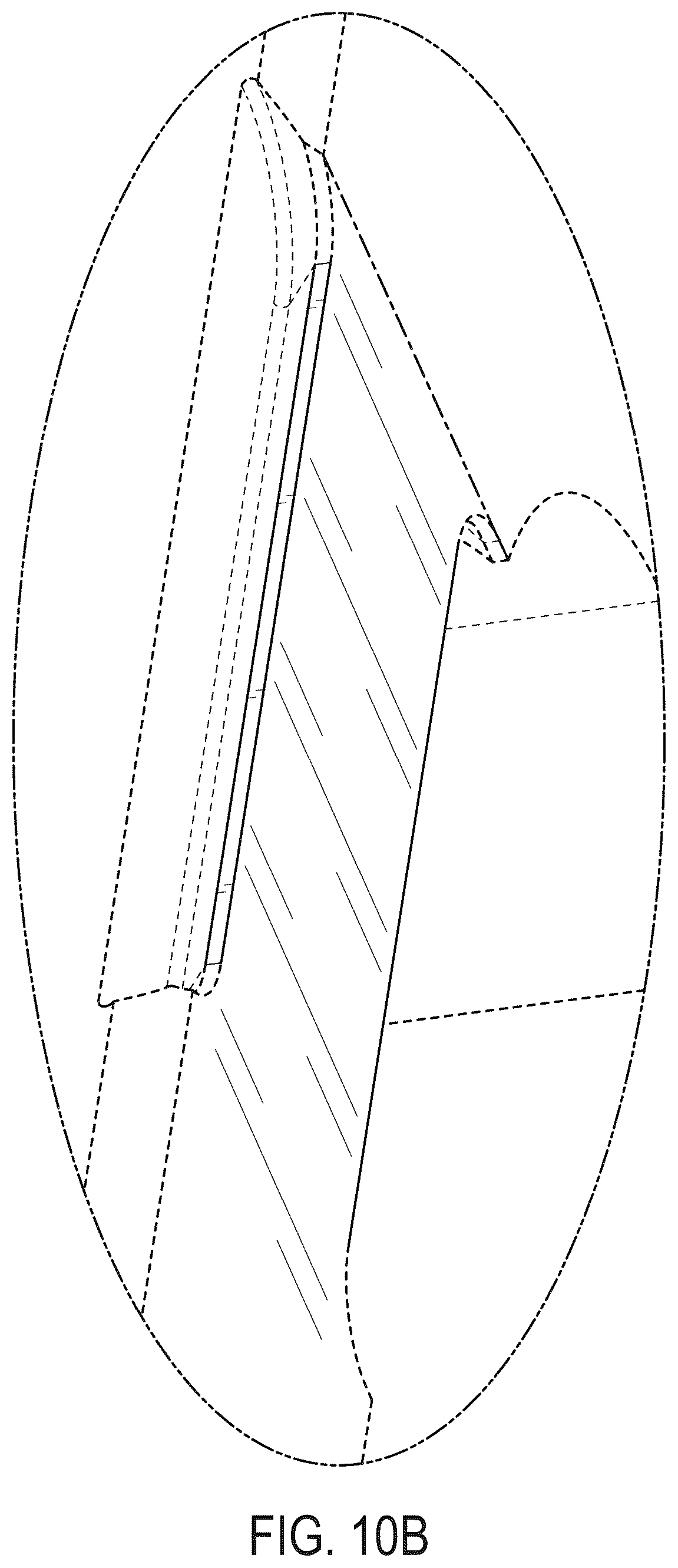 Patent USD1124219 Figure 13 – Archery bow riser portion