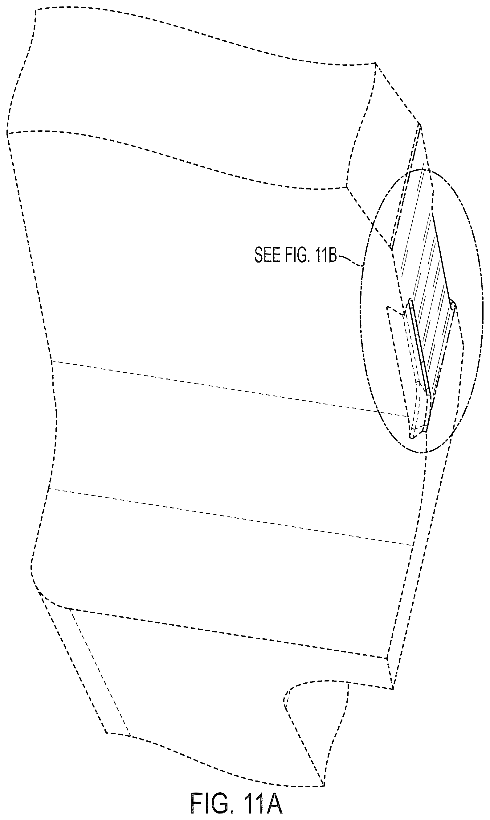 Patent USD1124219 Figure 14 – Archery bow riser portion