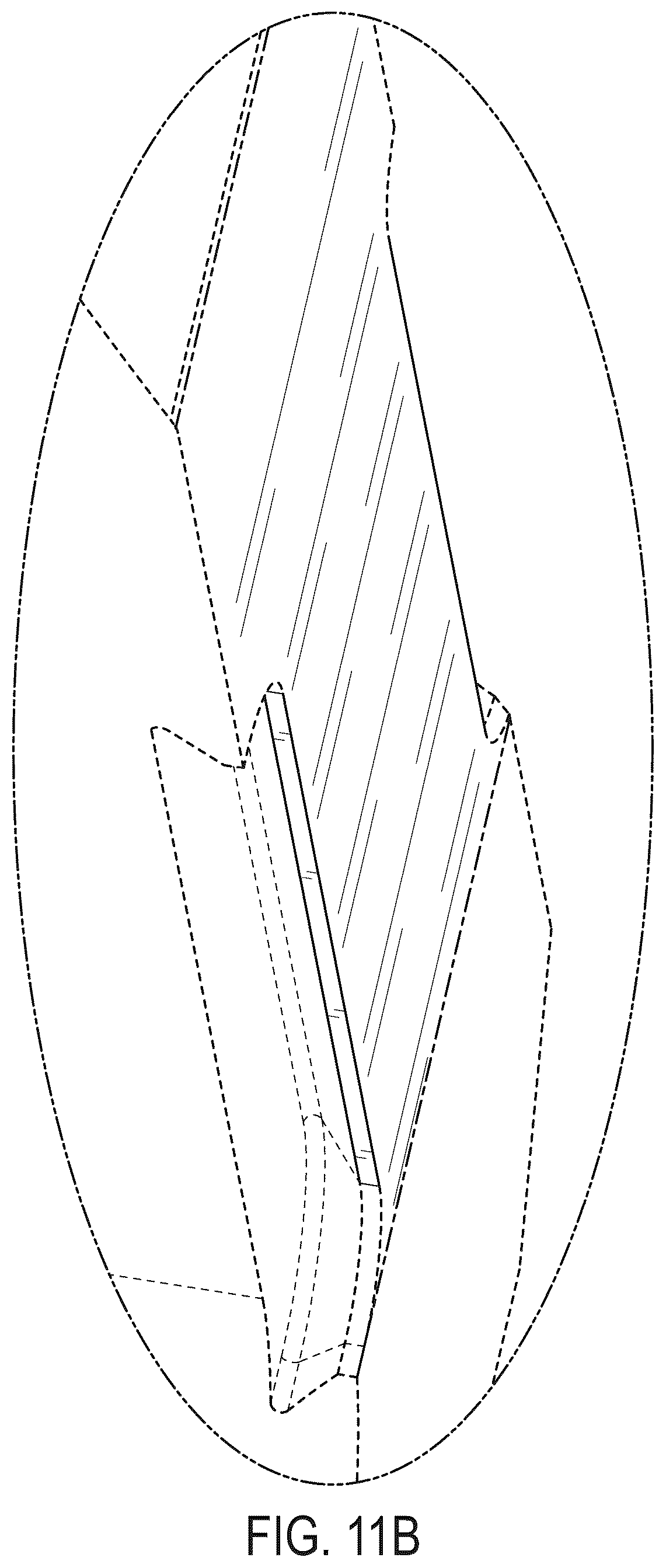Patent USD1124219 Figure 15 – Archery bow riser portion