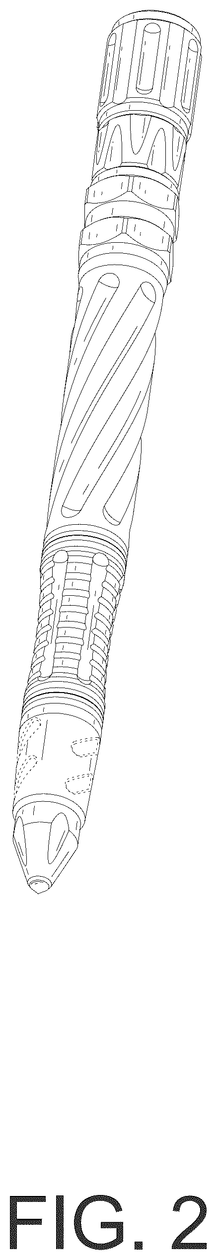 Patent USD1124221 Figure 2 – Self defense pen