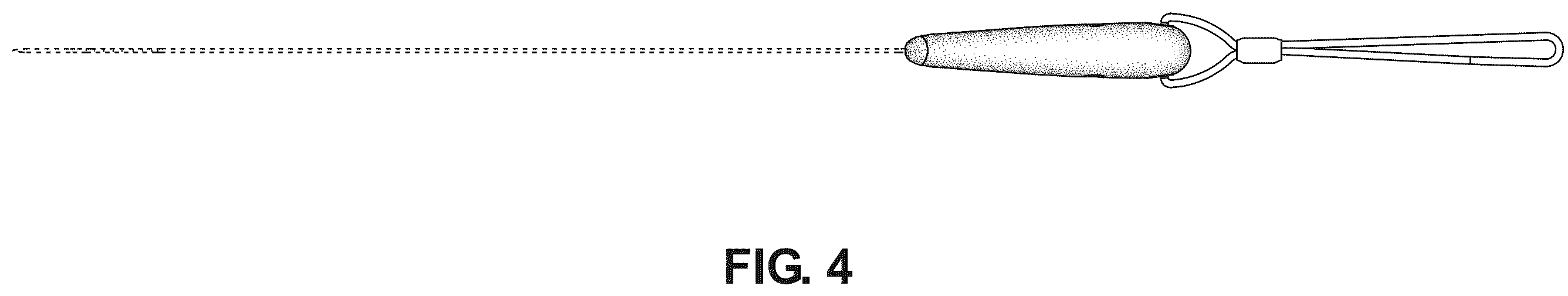 Patent USD1124222 Figure 4 – Straight blade machete