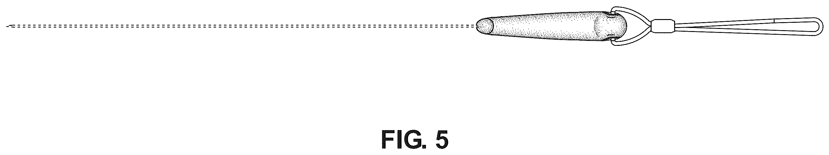 Patent USD1124222 Figure 5 – Straight blade machete