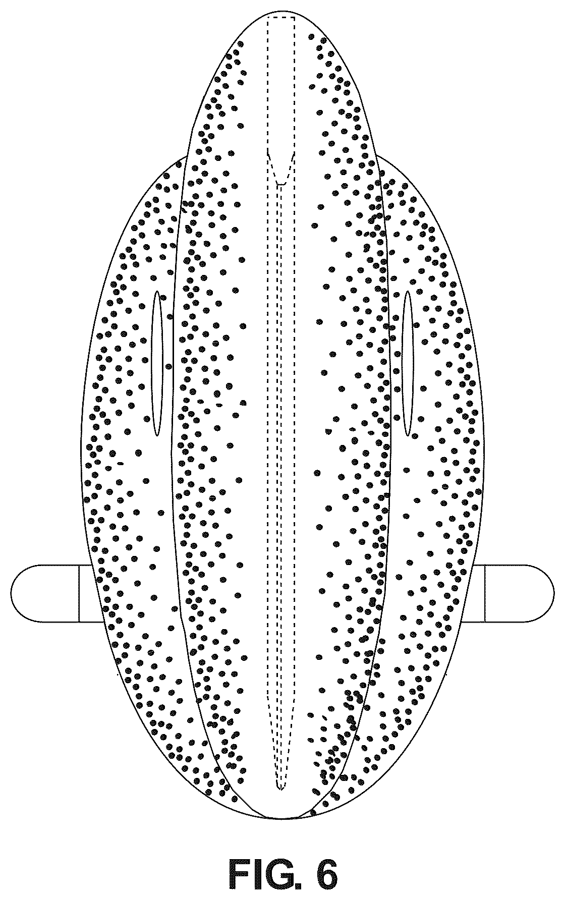 Patent USD1124222 Figure 6 – Straight blade machete