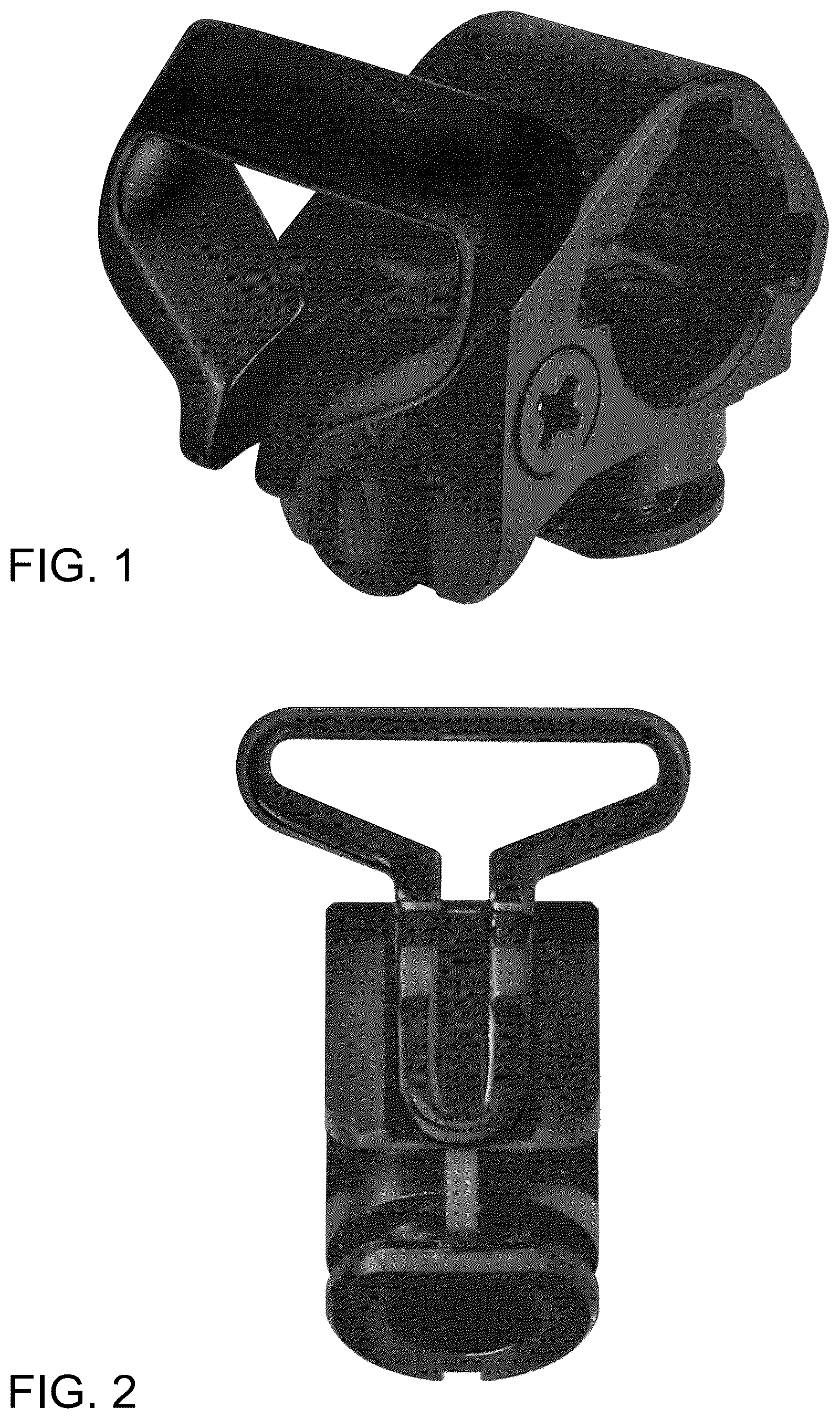 Patent USD1124224 Figure 1 – Fishing reel line guide