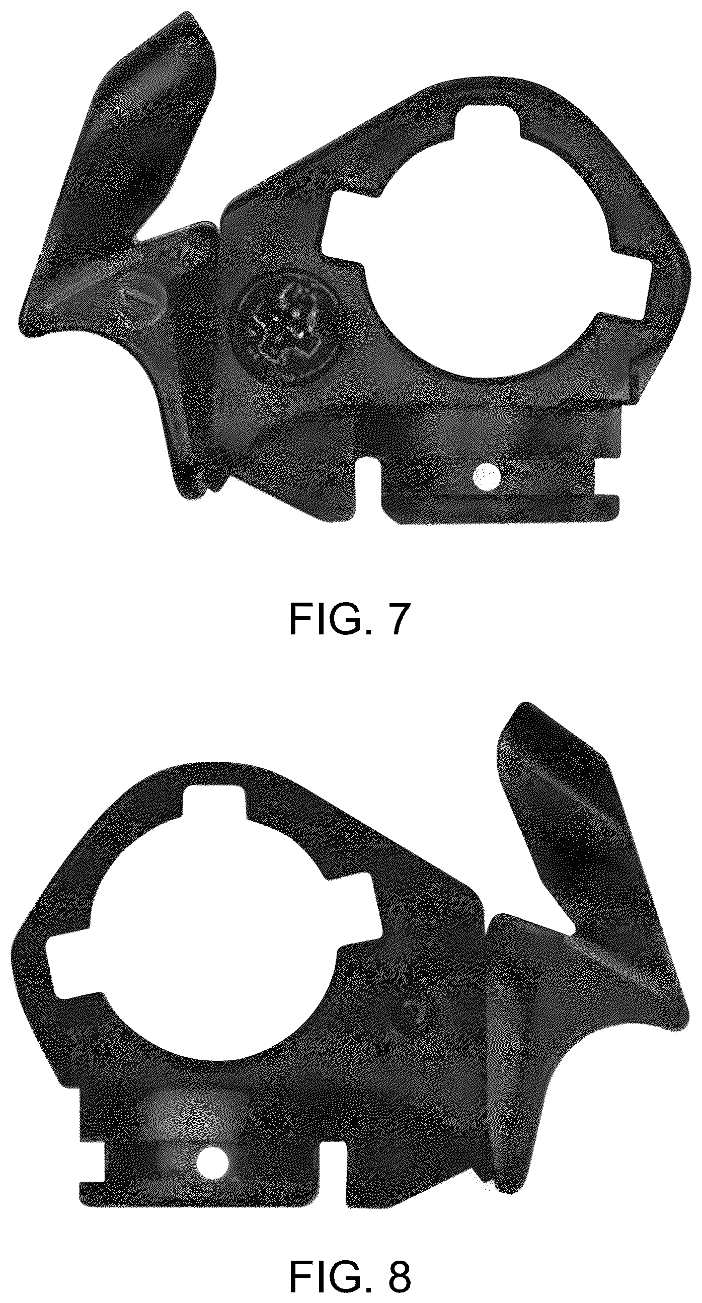 Patent USD1124224 Figure 4 – Fishing reel line guide