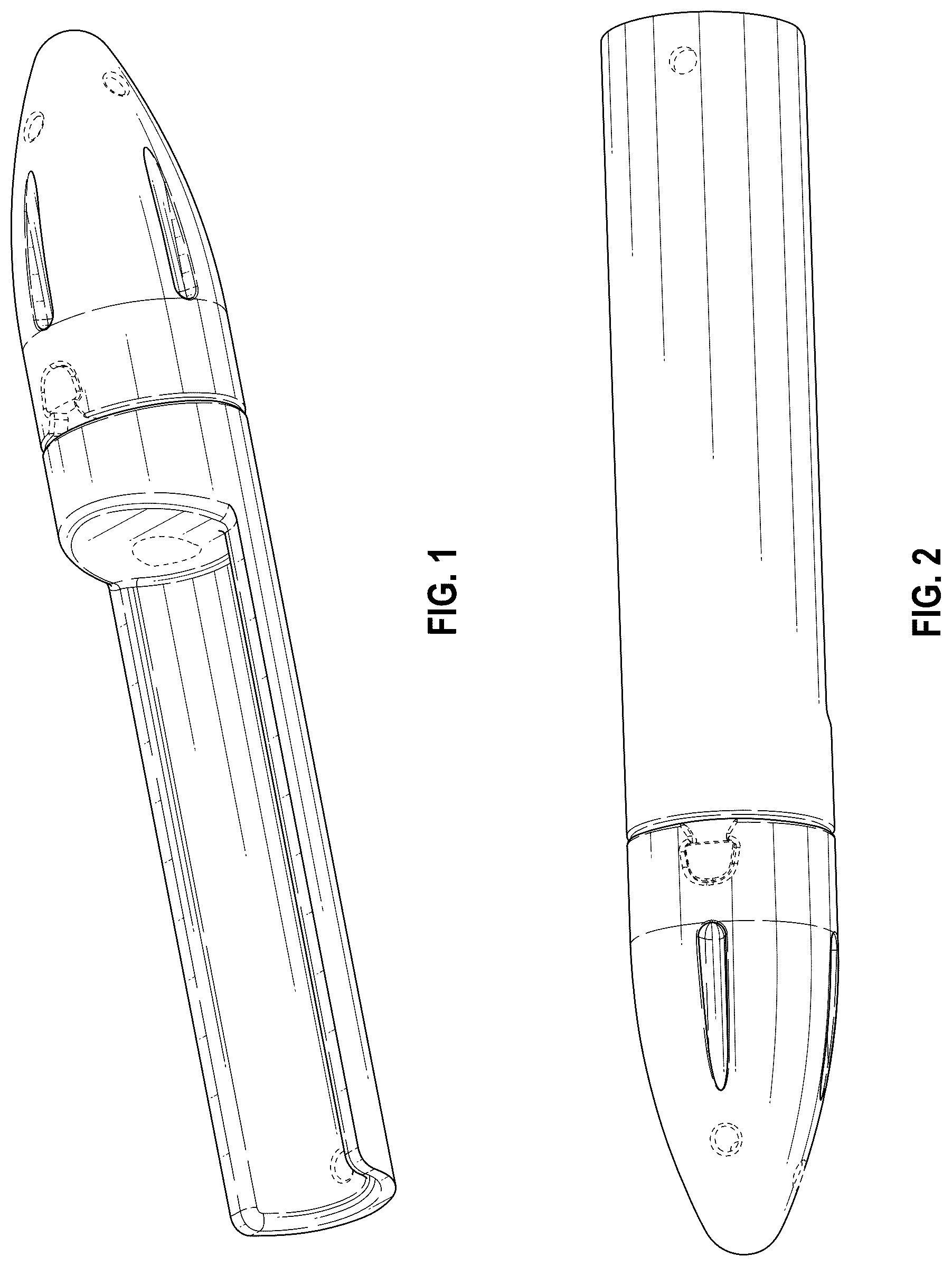 Patent USD1124225 Figure 1 – Fishing sinker and lure