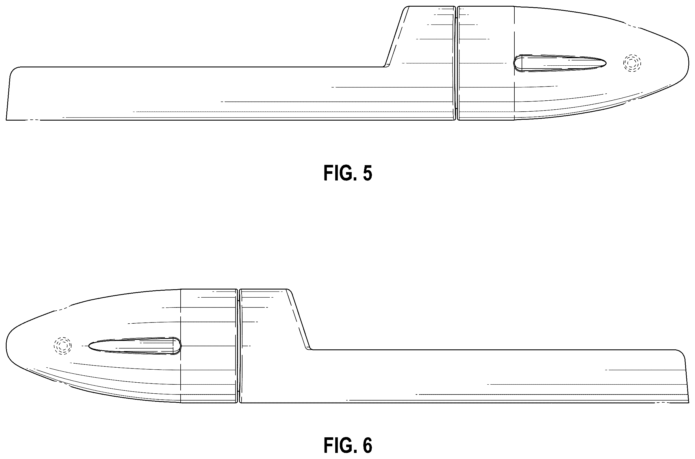 Patent USD1124225 Figure 3 – Fishing sinker and lure