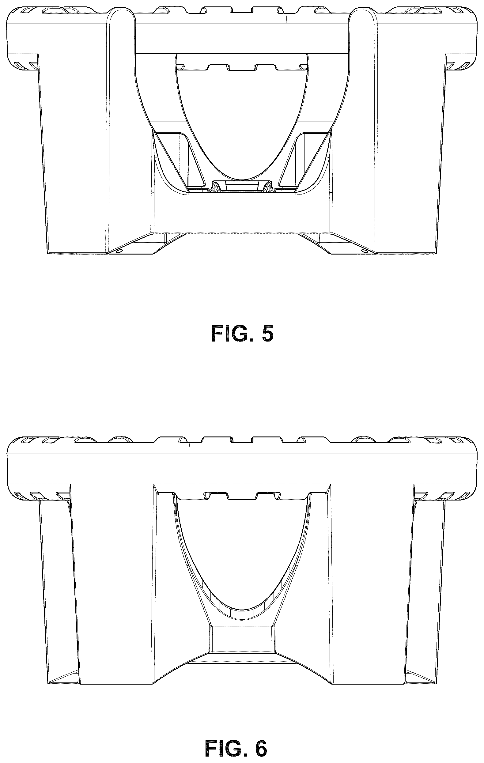 Patent USD1124227 Figure 3 – Handle