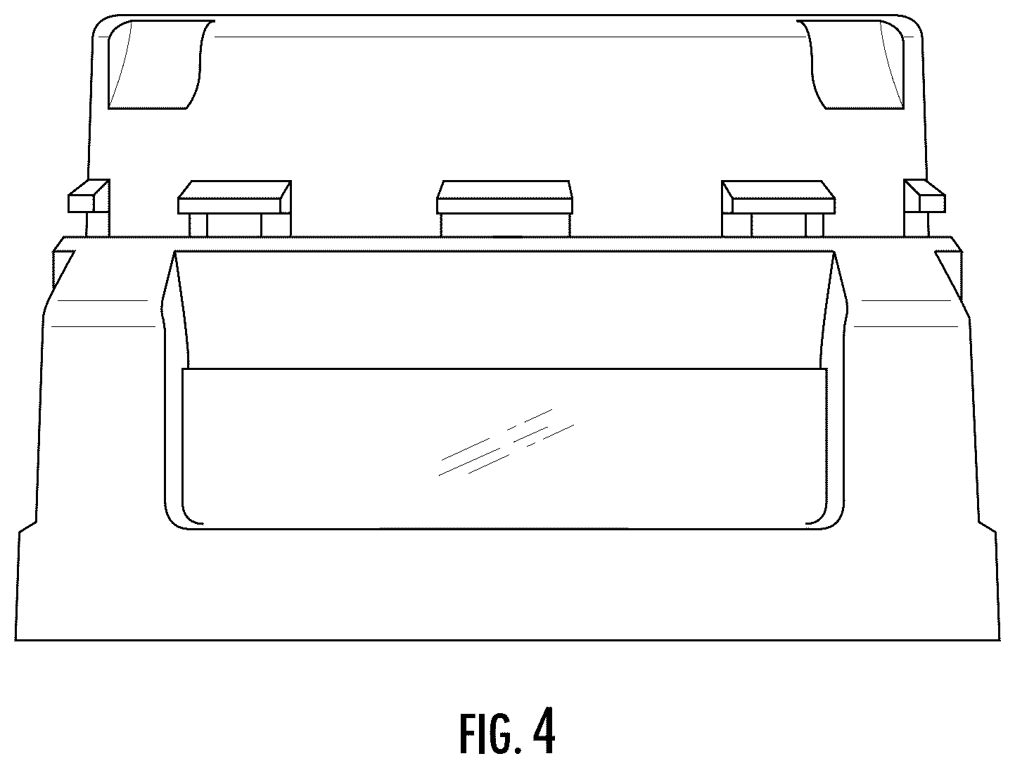 Patent USD1124228 Figure 4 – Apparatus for gas distribution