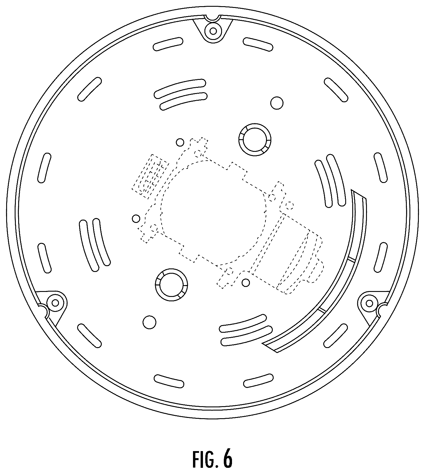 Patent USD1124228 Figure 6 – Apparatus for gas distribution