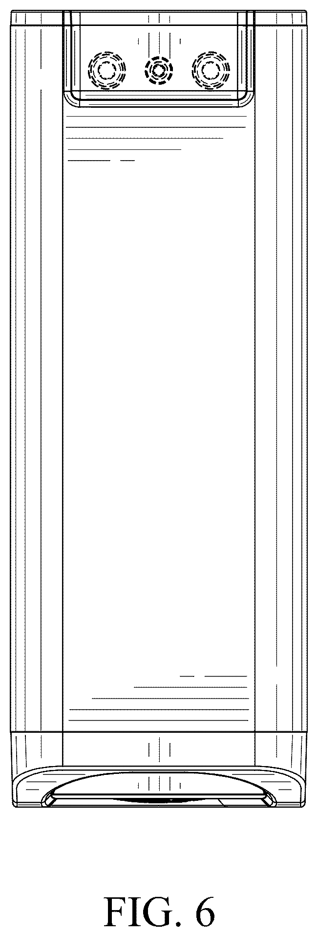 Patent USD1124229 Figure 6 – Water purifier