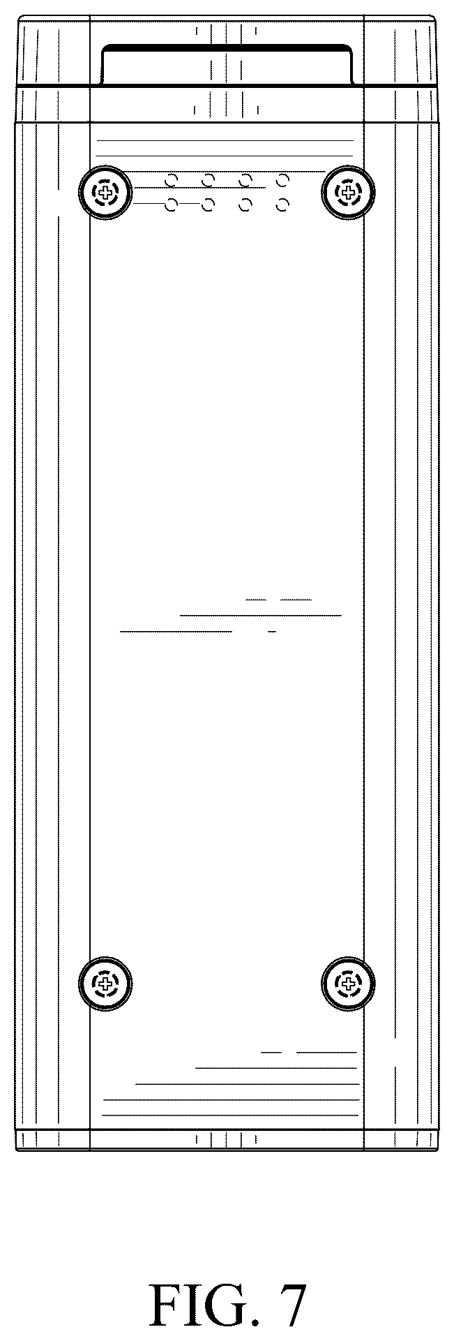 Patent USD1124229 Figure 7 – Water purifier