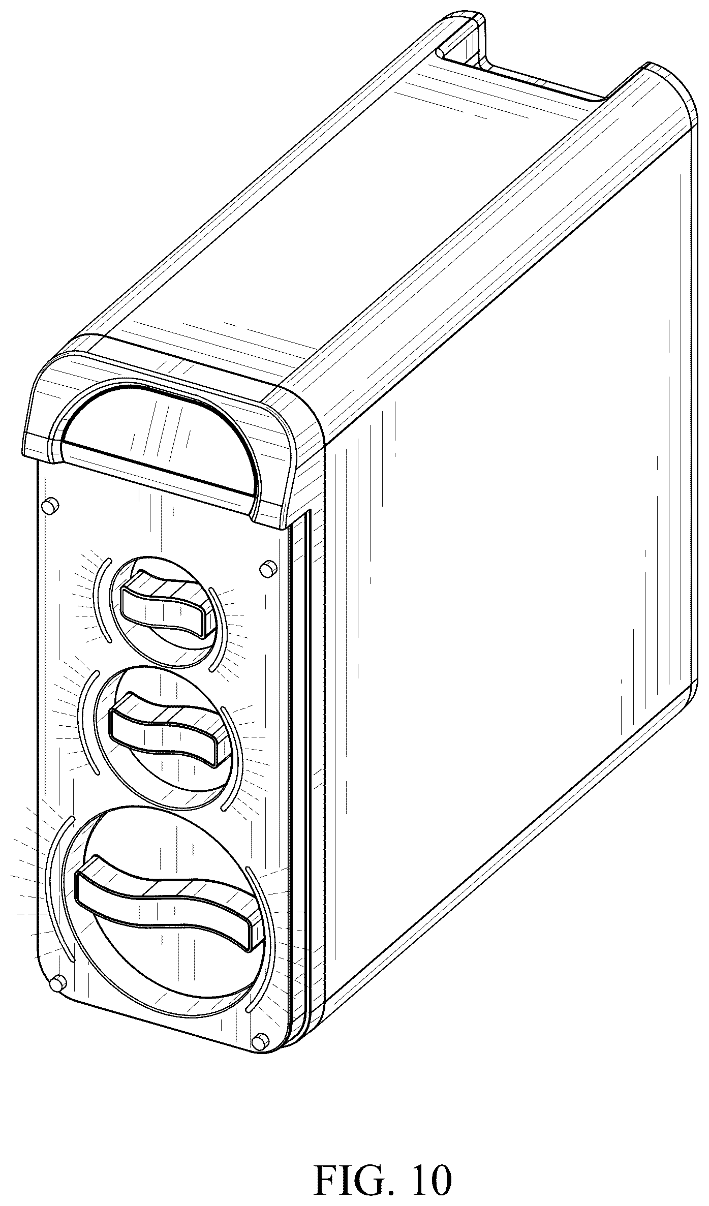 Patent USD1124229 Figure 10 – Water purifier